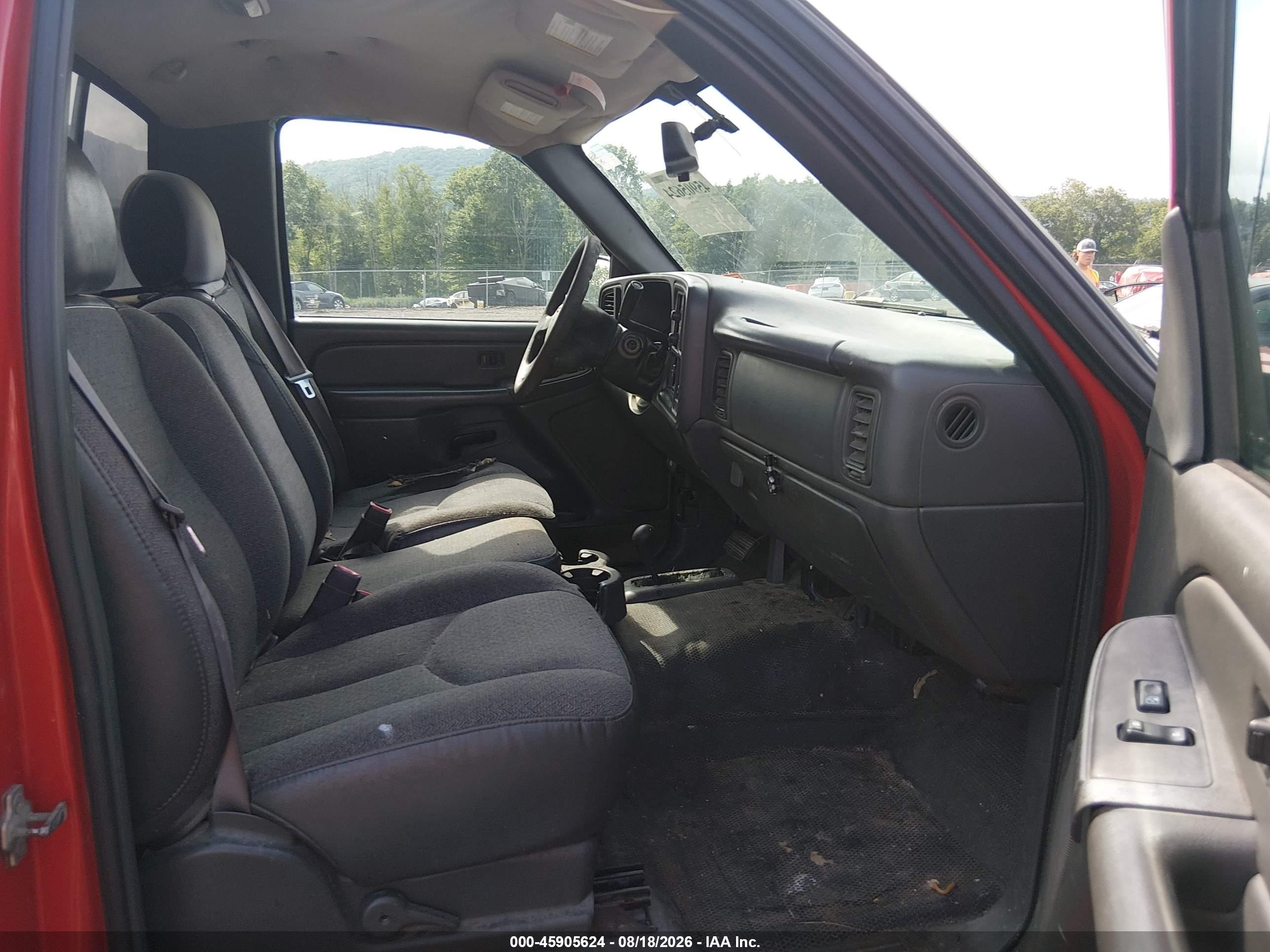 2004 Gmc Sierra 1500 Work Truck Red vin: 1GTEK14T94E326933
