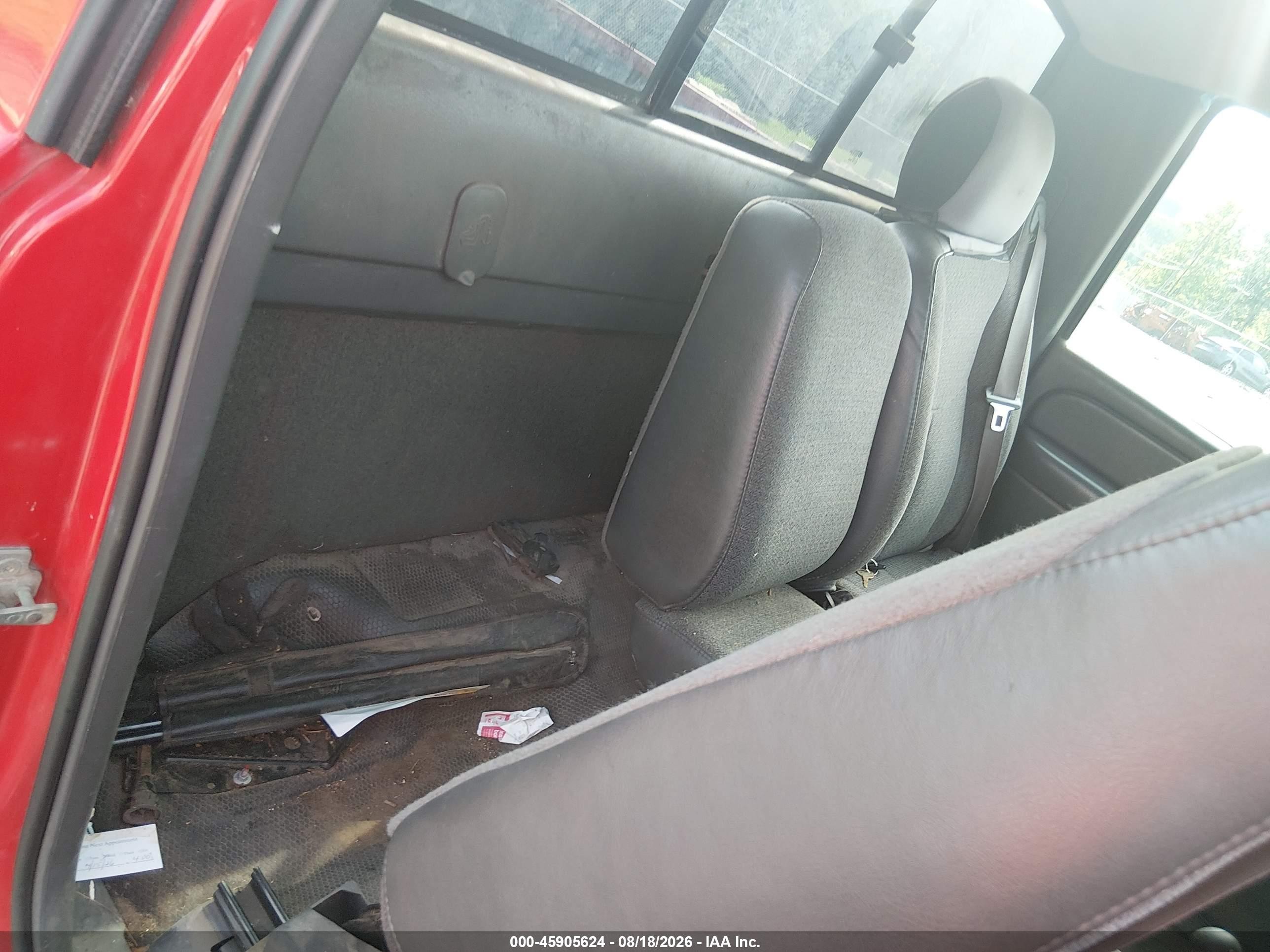 2004 Gmc Sierra 1500 Work Truck Red vin: 1GTEK14T94E326933