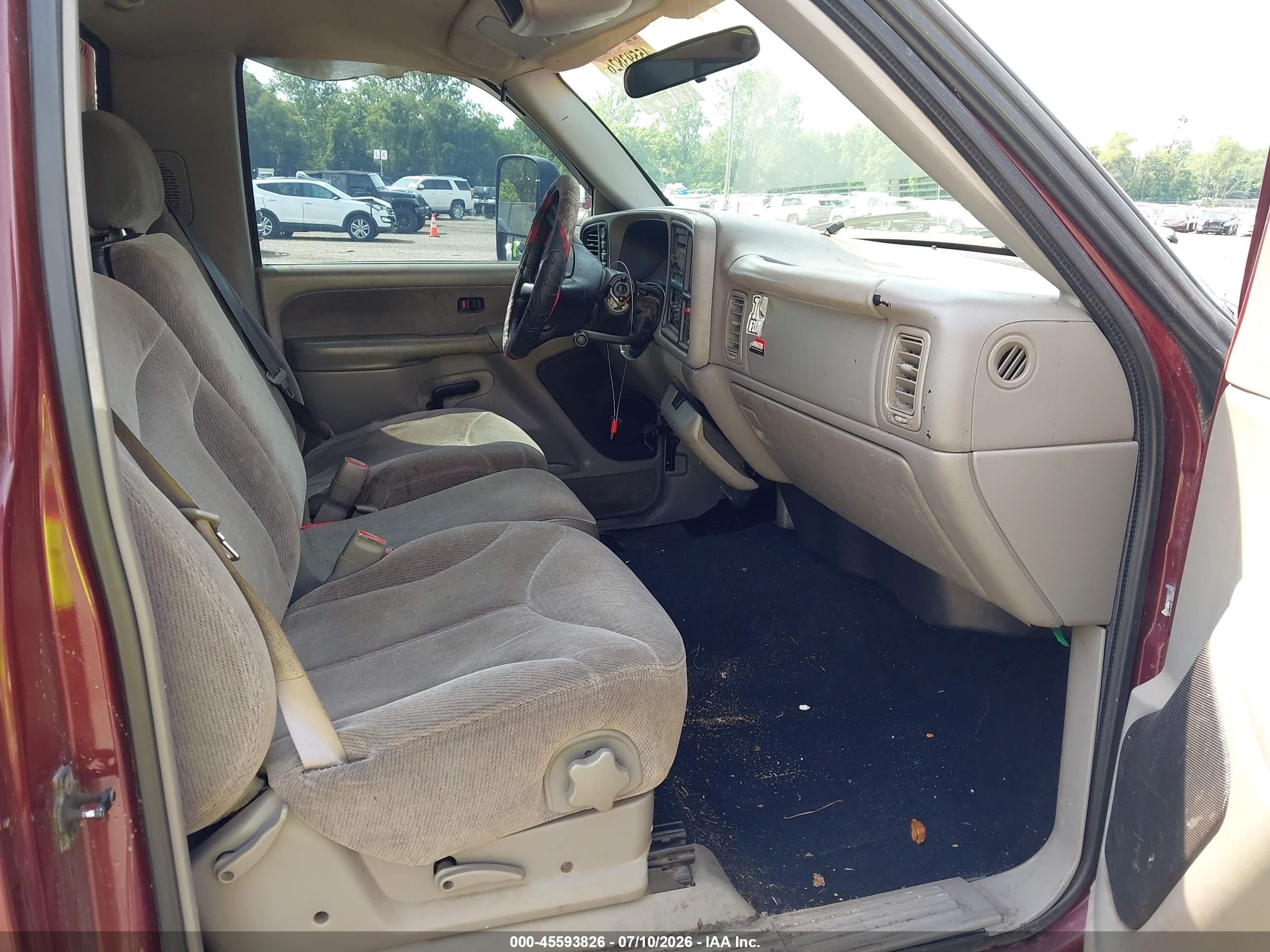 1999 Gmc Sierra 1500 Sle Burgundy vin: 1GTEK14V2XE525781