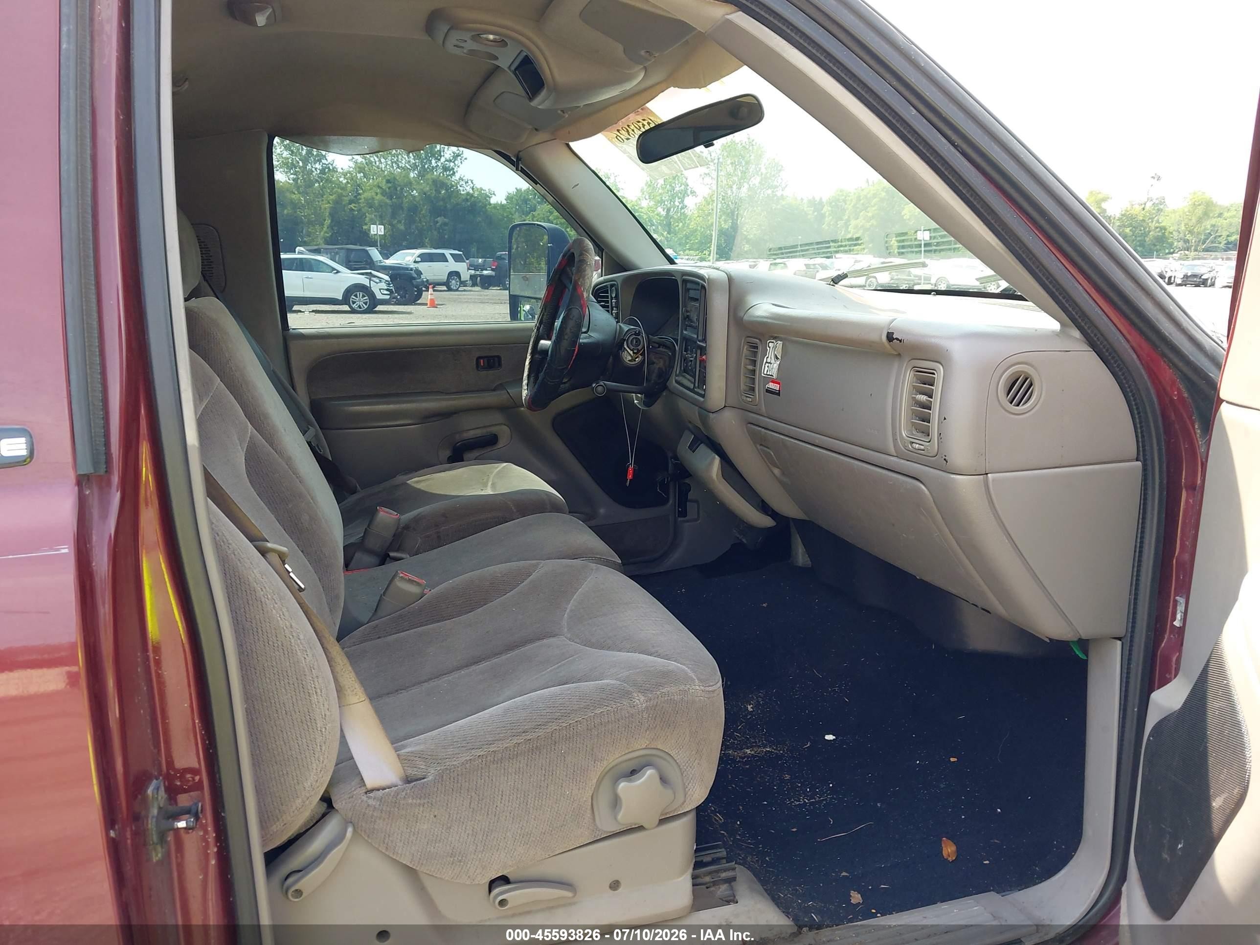 1999 Gmc Sierra 1500 Sle Burgundy vin: 1GTEK14V2XE525781