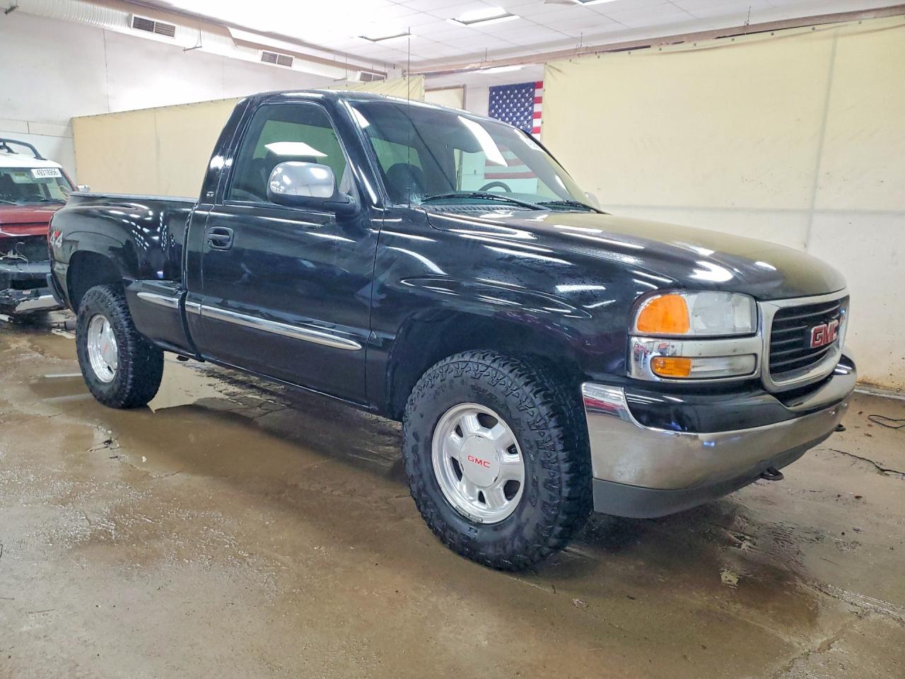 2002 Gmc New Sierra K1500 Black vin: 1GTEK14V42Z190640