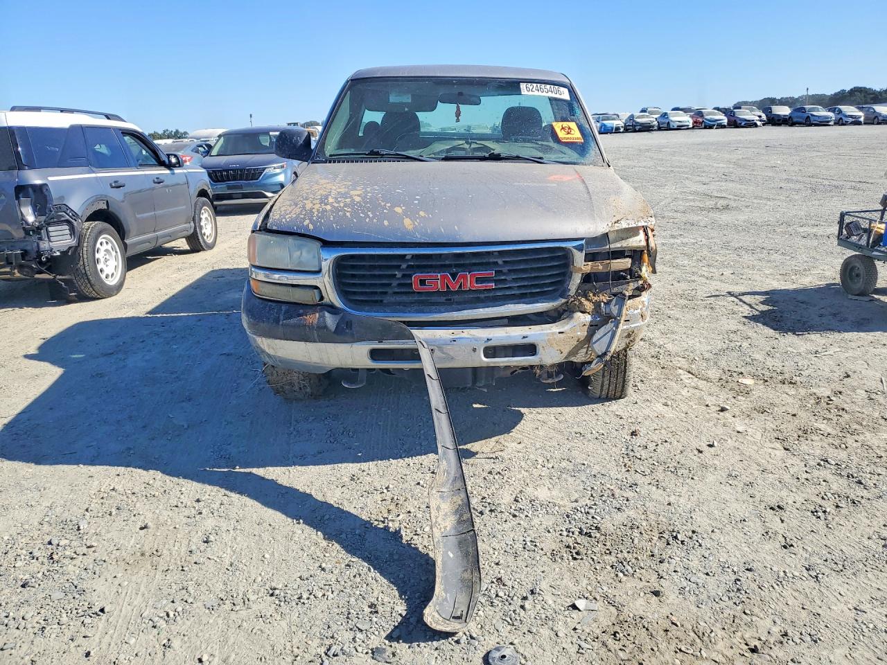 2001 Gmc New Sierra K1500 Silver vin: 1GTEK14V81Z242513