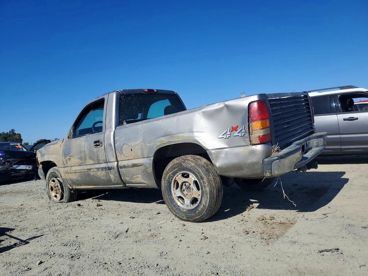 2001 Gmc New Sierra K1500 Silver vin: 1GTEK14V81Z242513