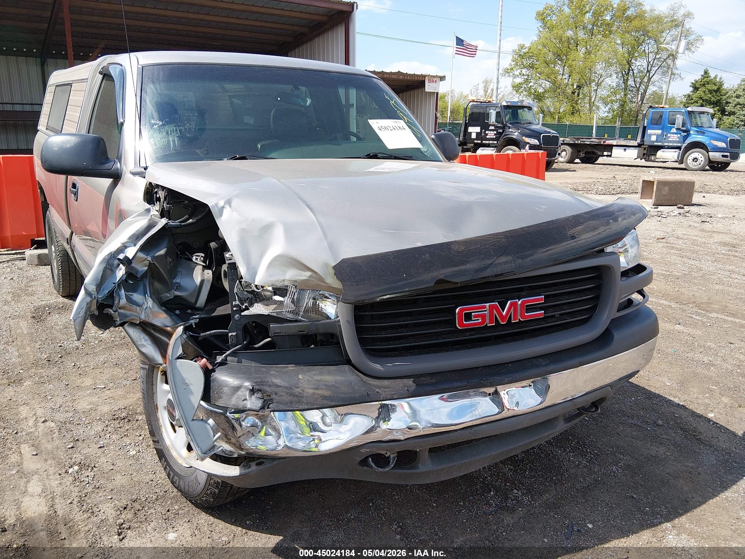2002 Gmc Sierra 1500 Standard Серый vin: 1GTEK14W52Z344975