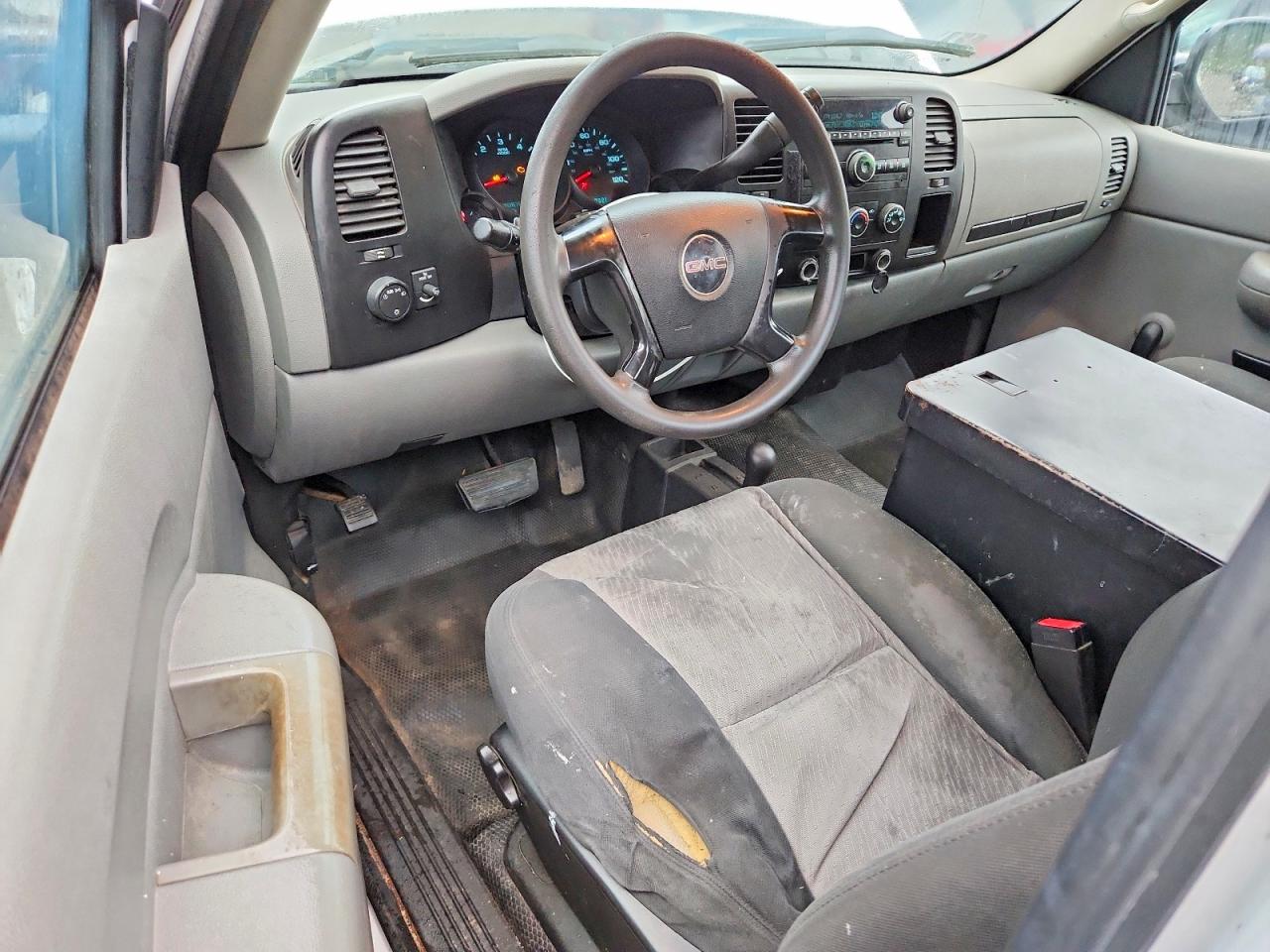 2008 Gmc Sierra K1500 White vin: 1GTEK14X08Z270981