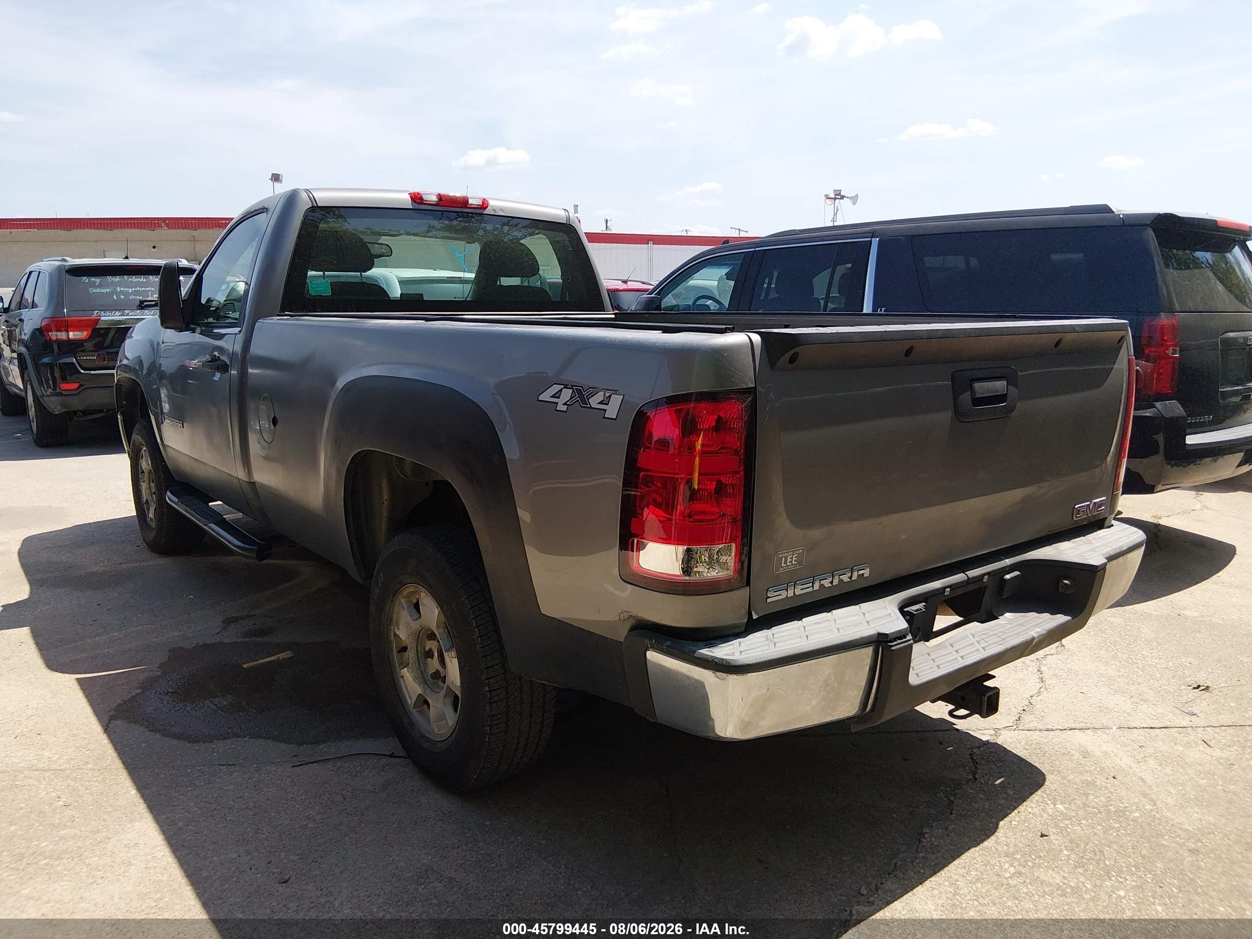 2009 Gmc Sierra 1500 Work Truck Gray vin: 1GTEK14X99Z156687