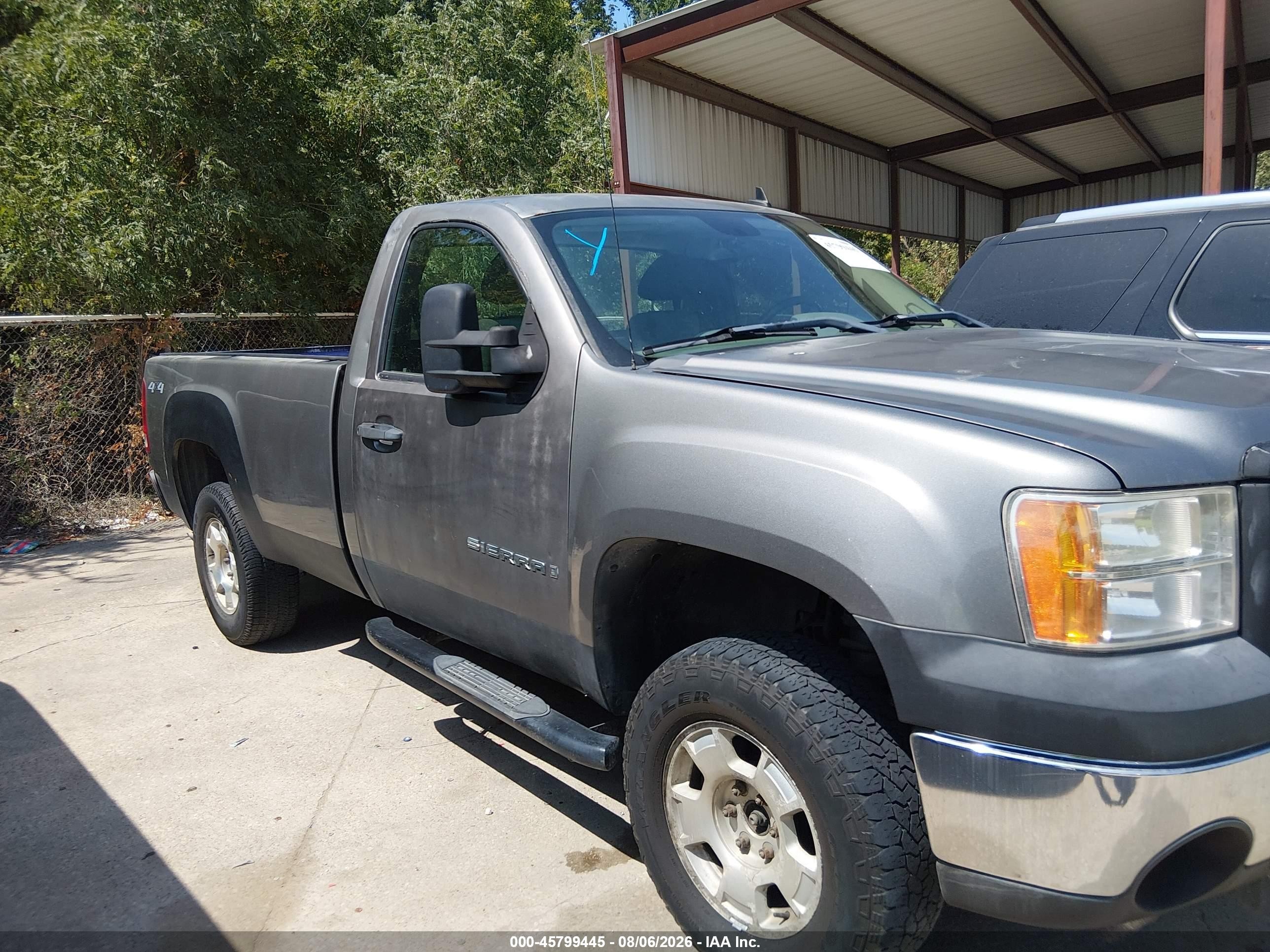 2009 Gmc Sierra 1500 Work Truck Gray vin: 1GTEK14X99Z156687