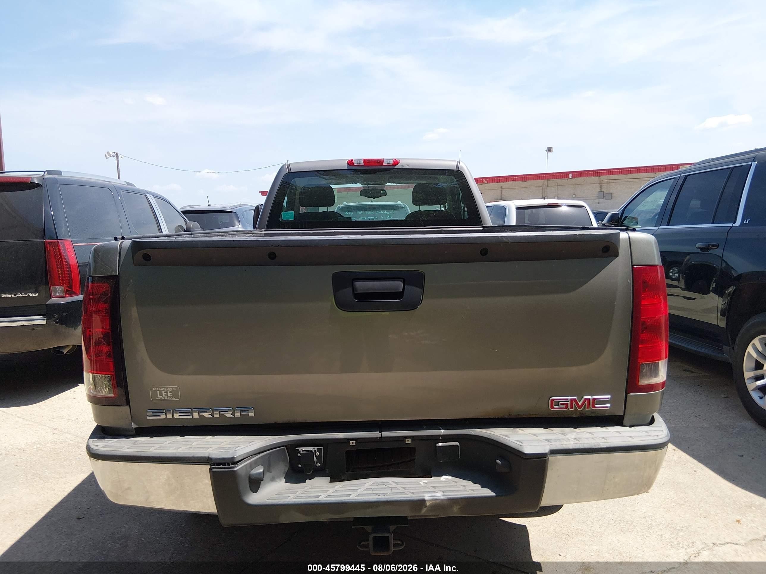 2009 Gmc Sierra 1500 Work Truck Gray vin: 1GTEK14X99Z156687