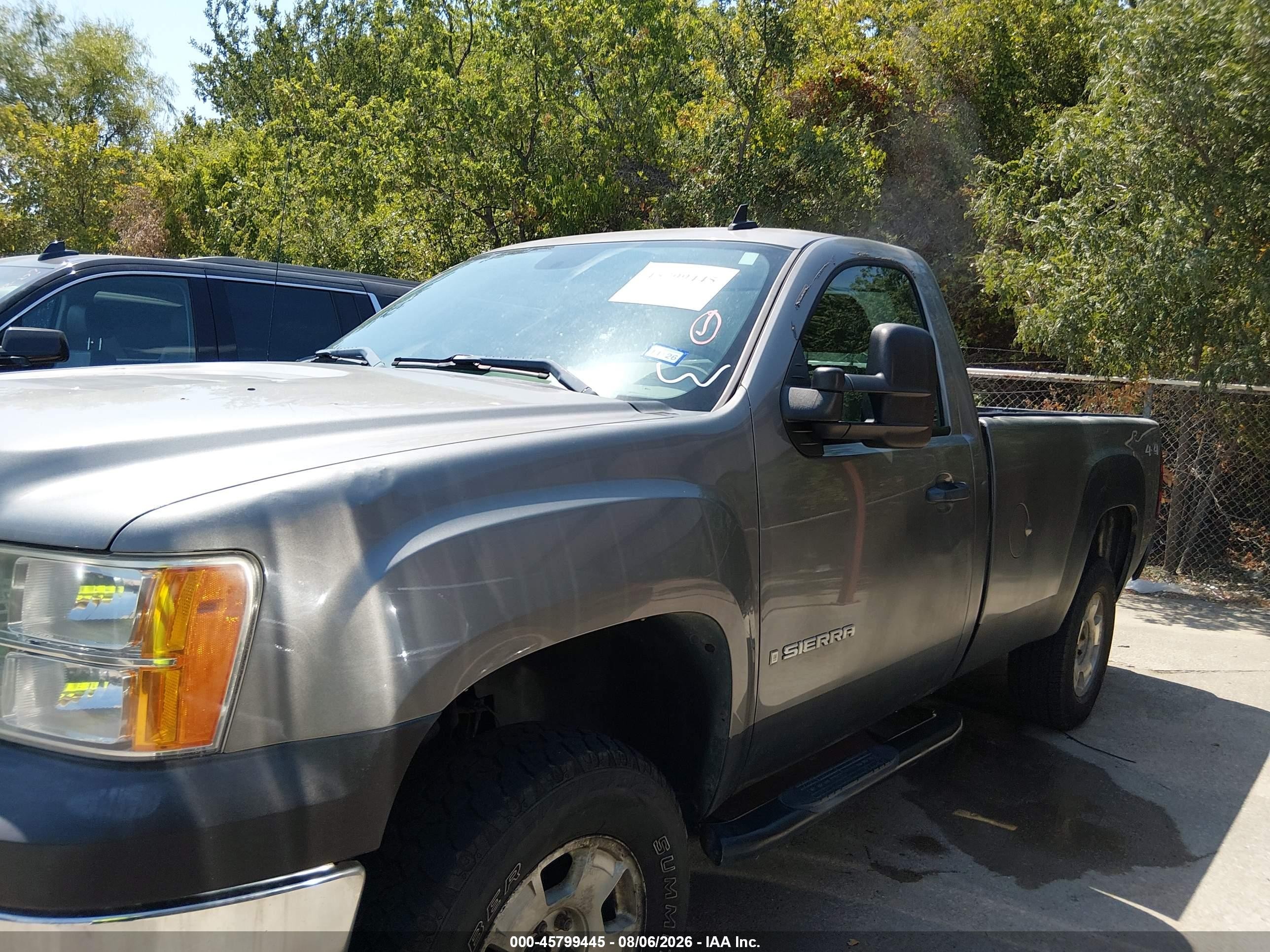 2009 Gmc Sierra 1500 Work Truck Gray vin: 1GTEK14X99Z156687