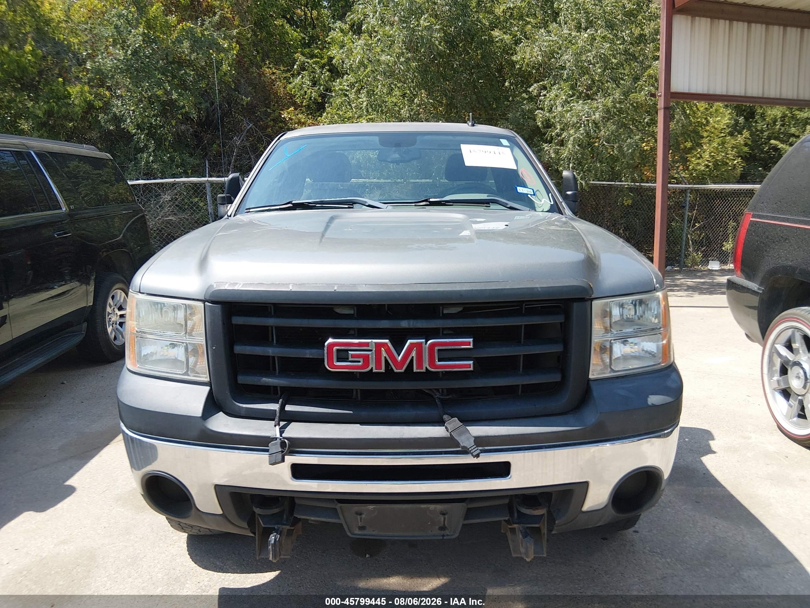 2009 Gmc Sierra 1500 Work Truck Gray vin: 1GTEK14X99Z156687
