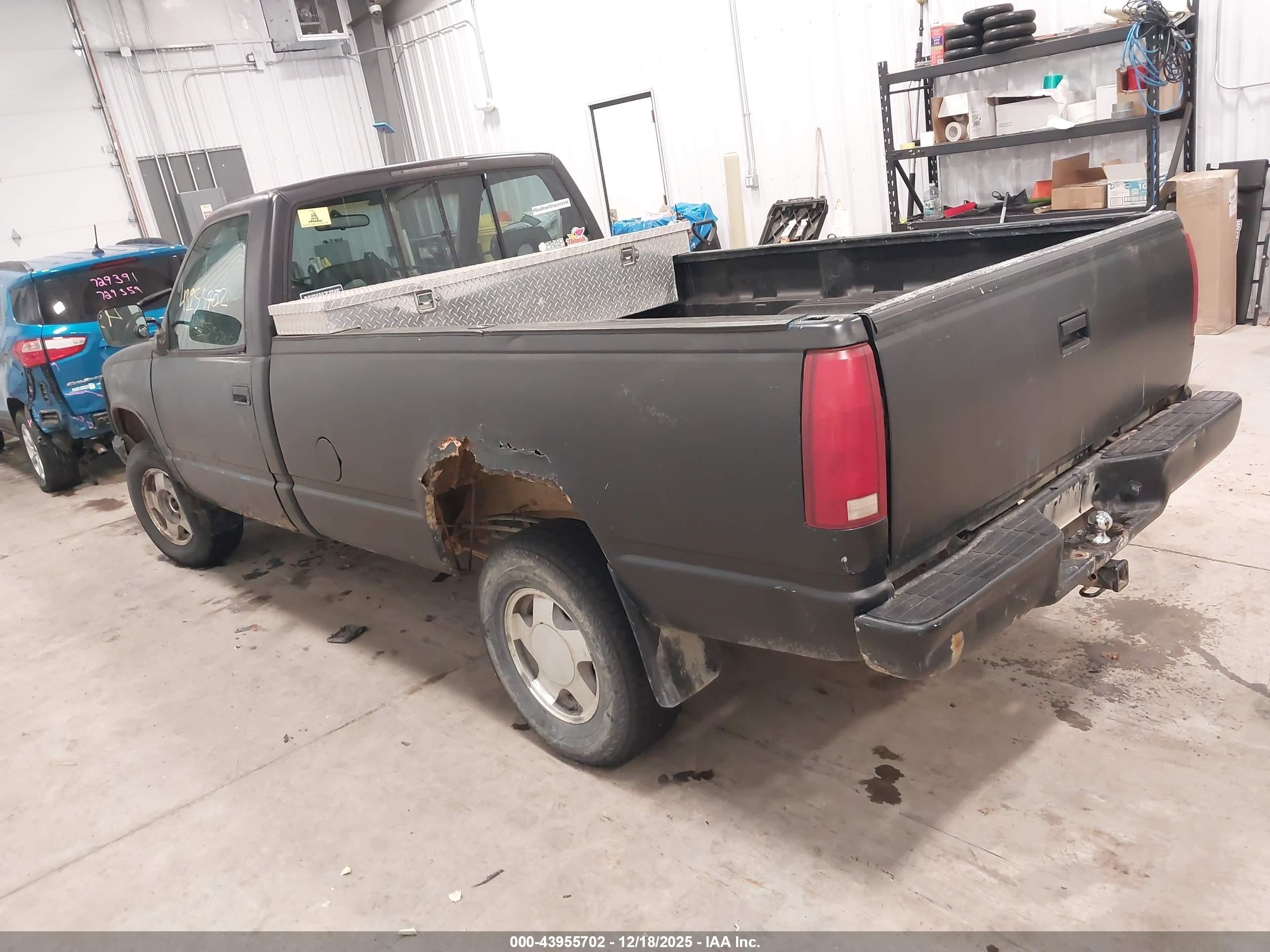1994 Gmc Sierra K1500 Black vin: 1GTEK14Z3RZ503318