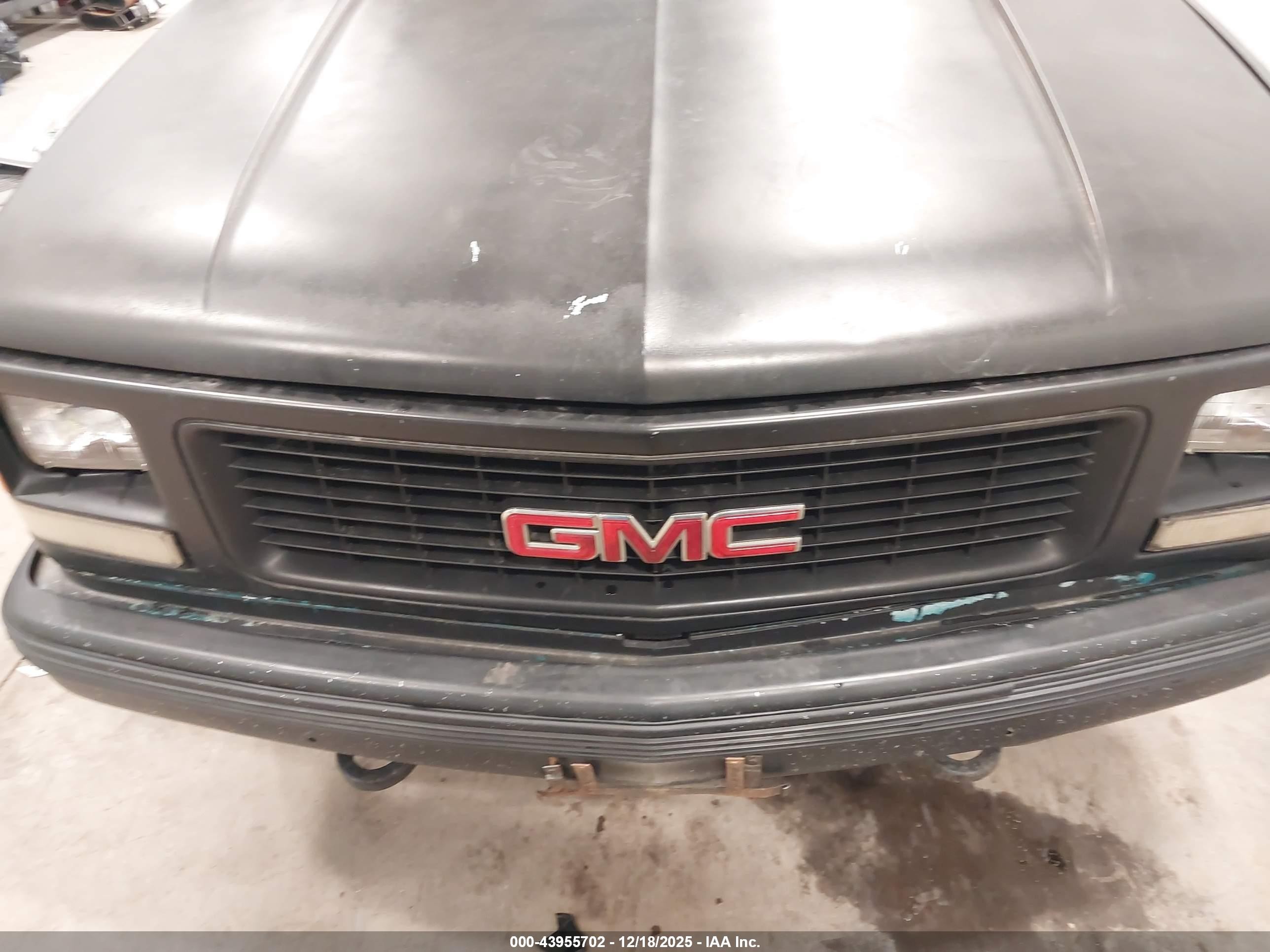 1994 Gmc Sierra K1500 Black vin: 1GTEK14Z3RZ503318