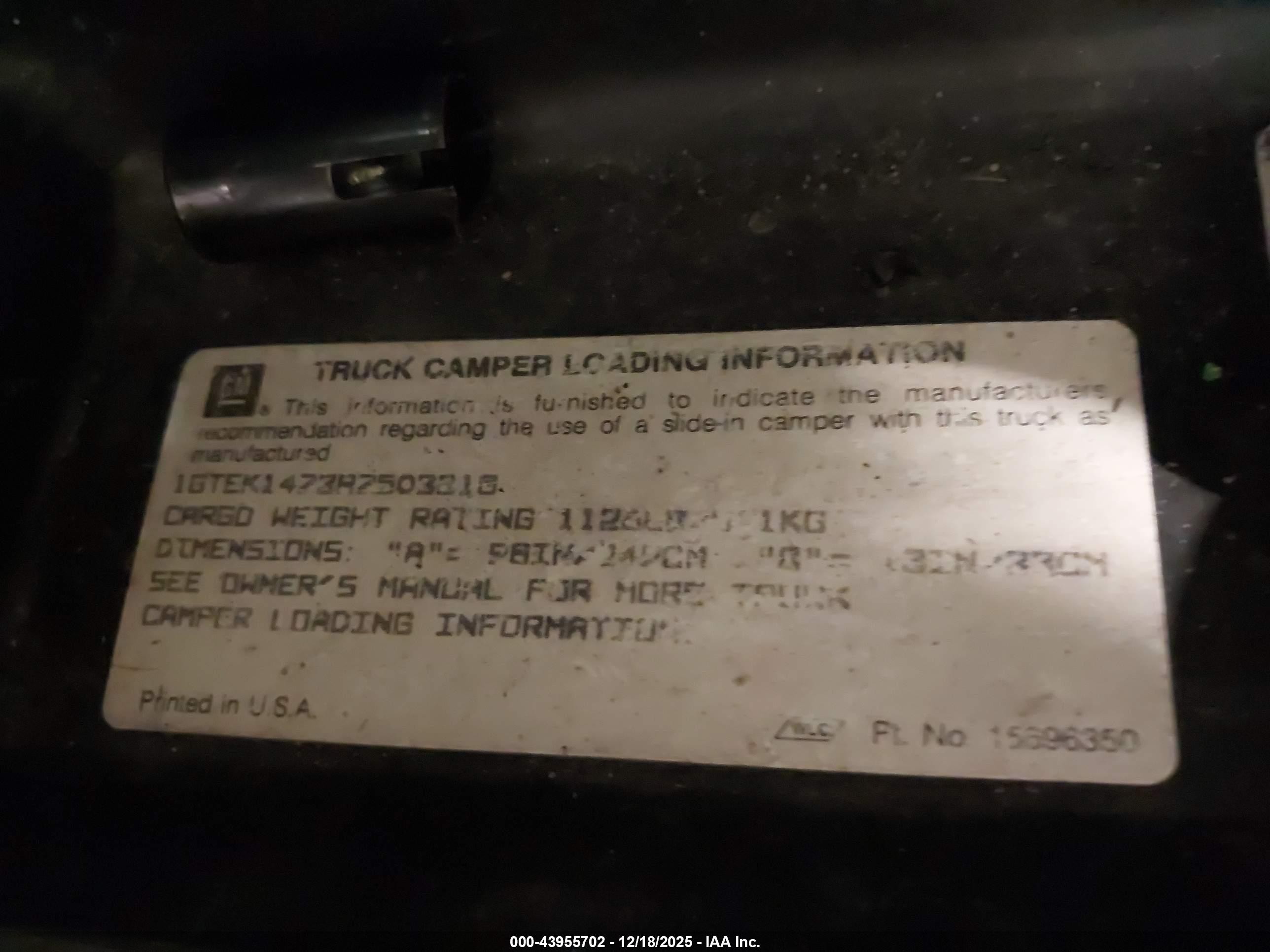 1994 Gmc Sierra K1500 Black vin: 1GTEK14Z3RZ503318