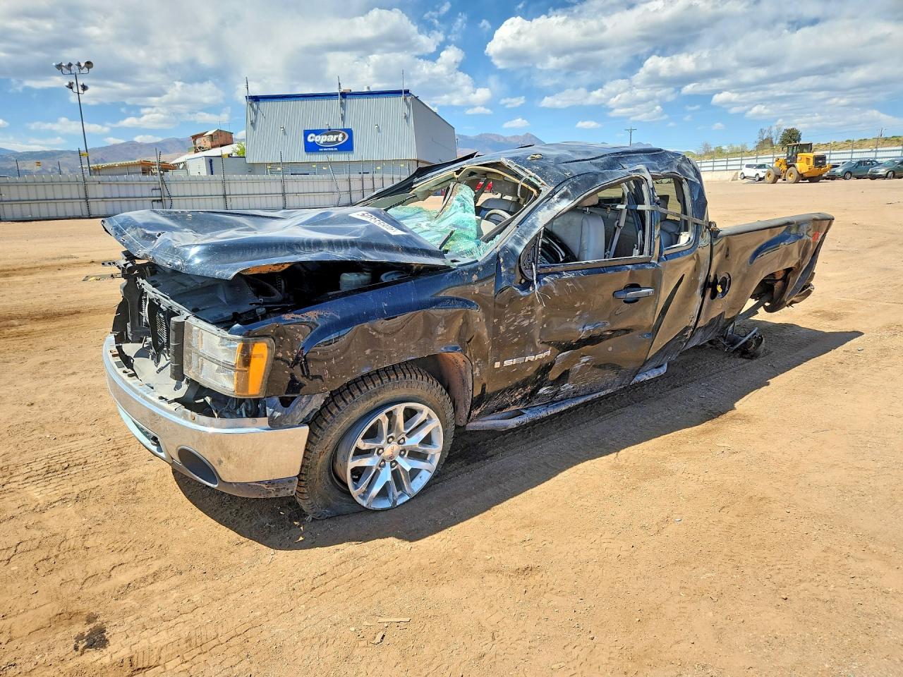 2007 Gmc New Sierra K1500 Black vin: 1GTEK19017E504174