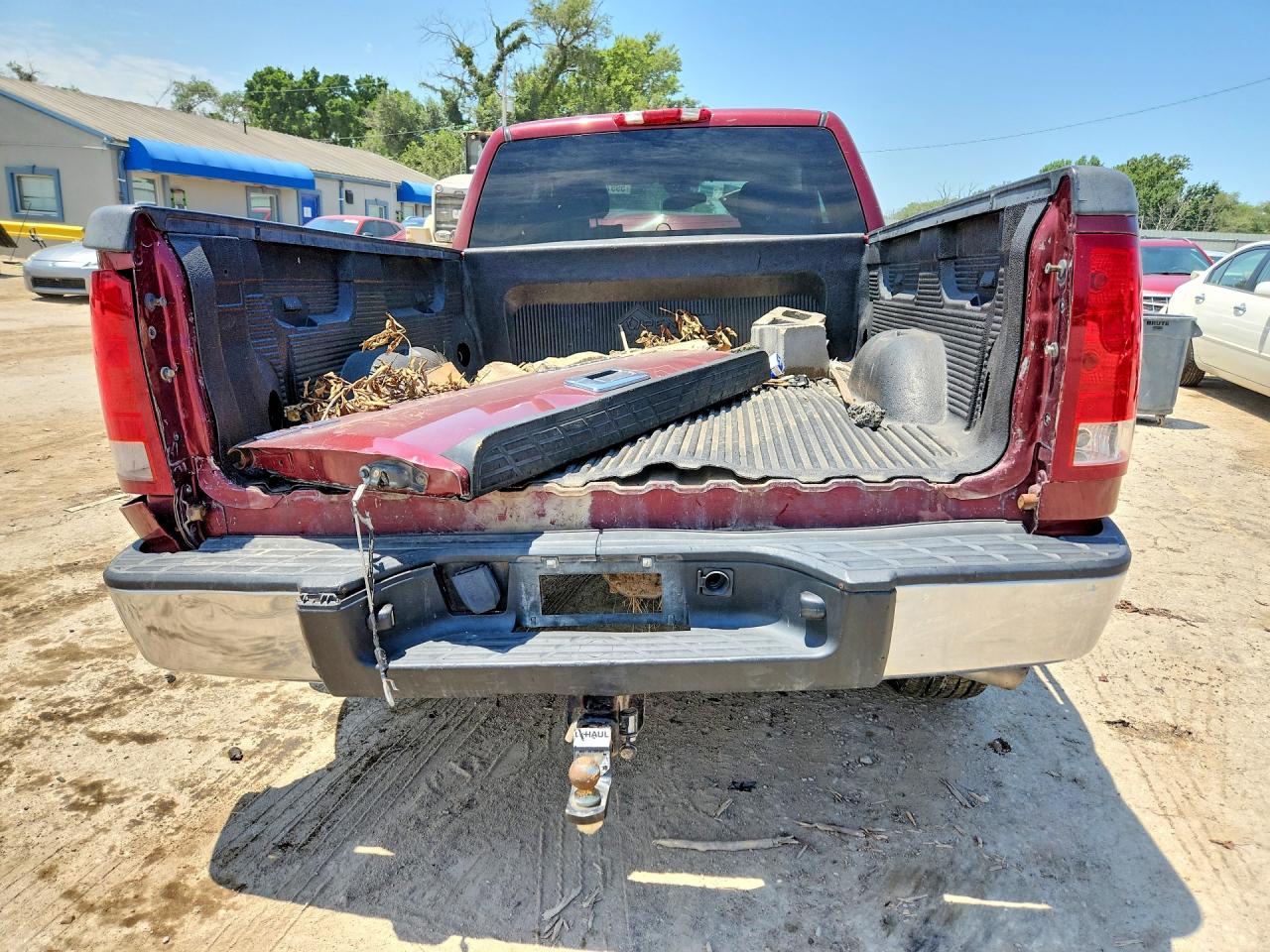 2008 Gmc Sierra K1500 Maroon vin: 1GTEK19038Z234617
