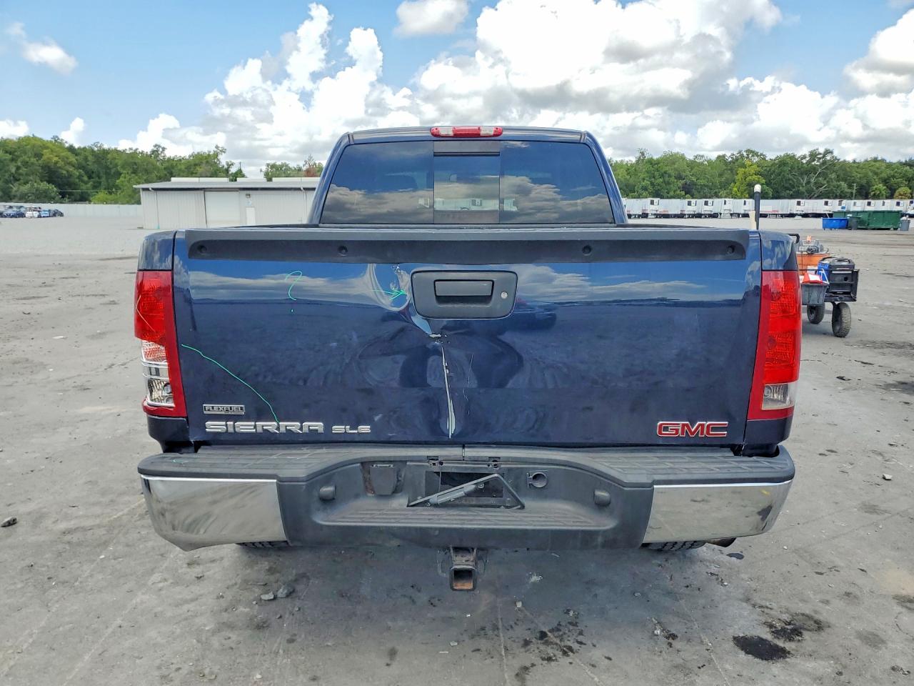 2008 Gmc Sierra K1500 Blue vin: 1GTEK19038Z297958
