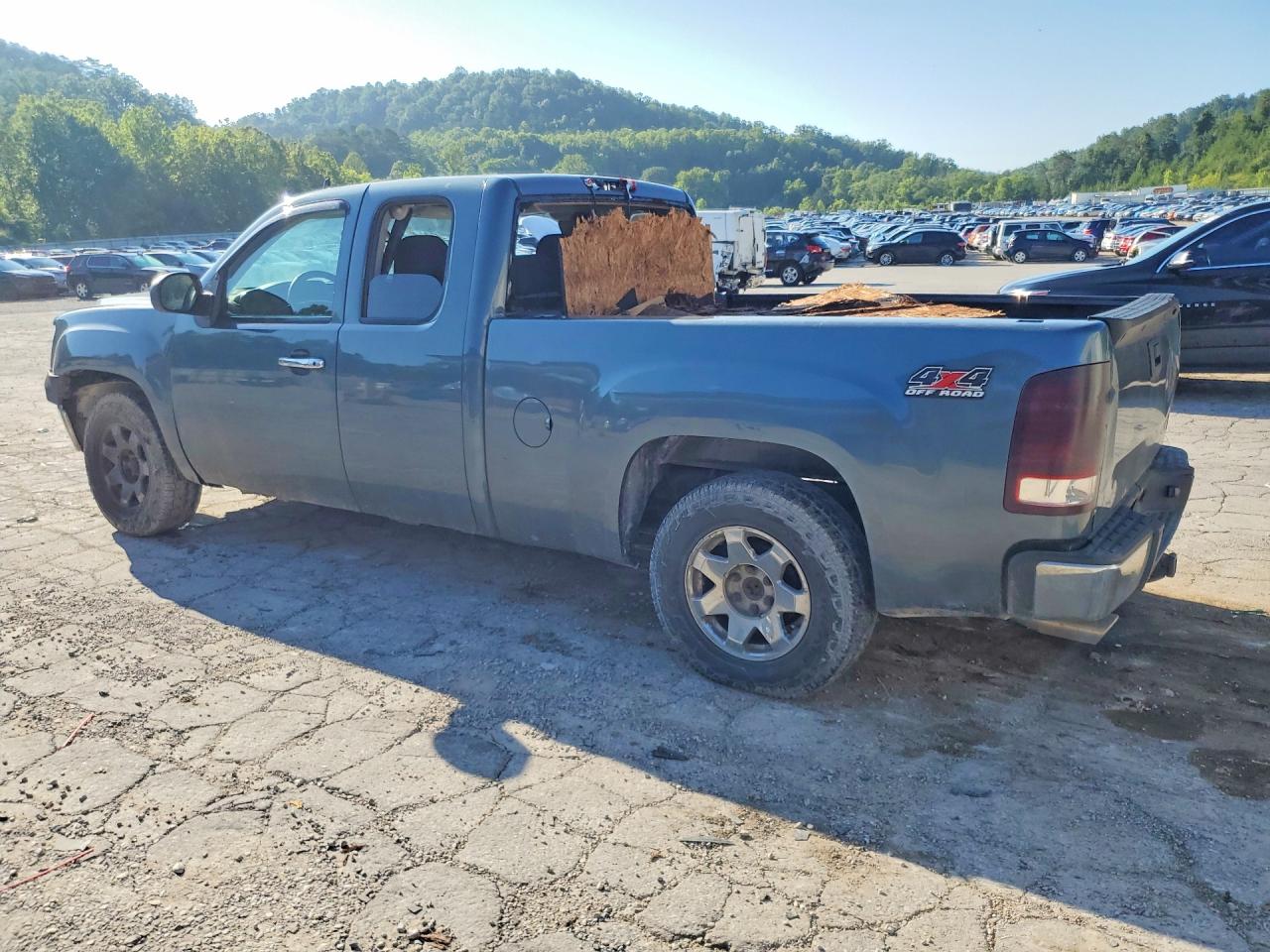 2008 Gmc Sierra K1500 Gray vin: 1GTEK19078E188538