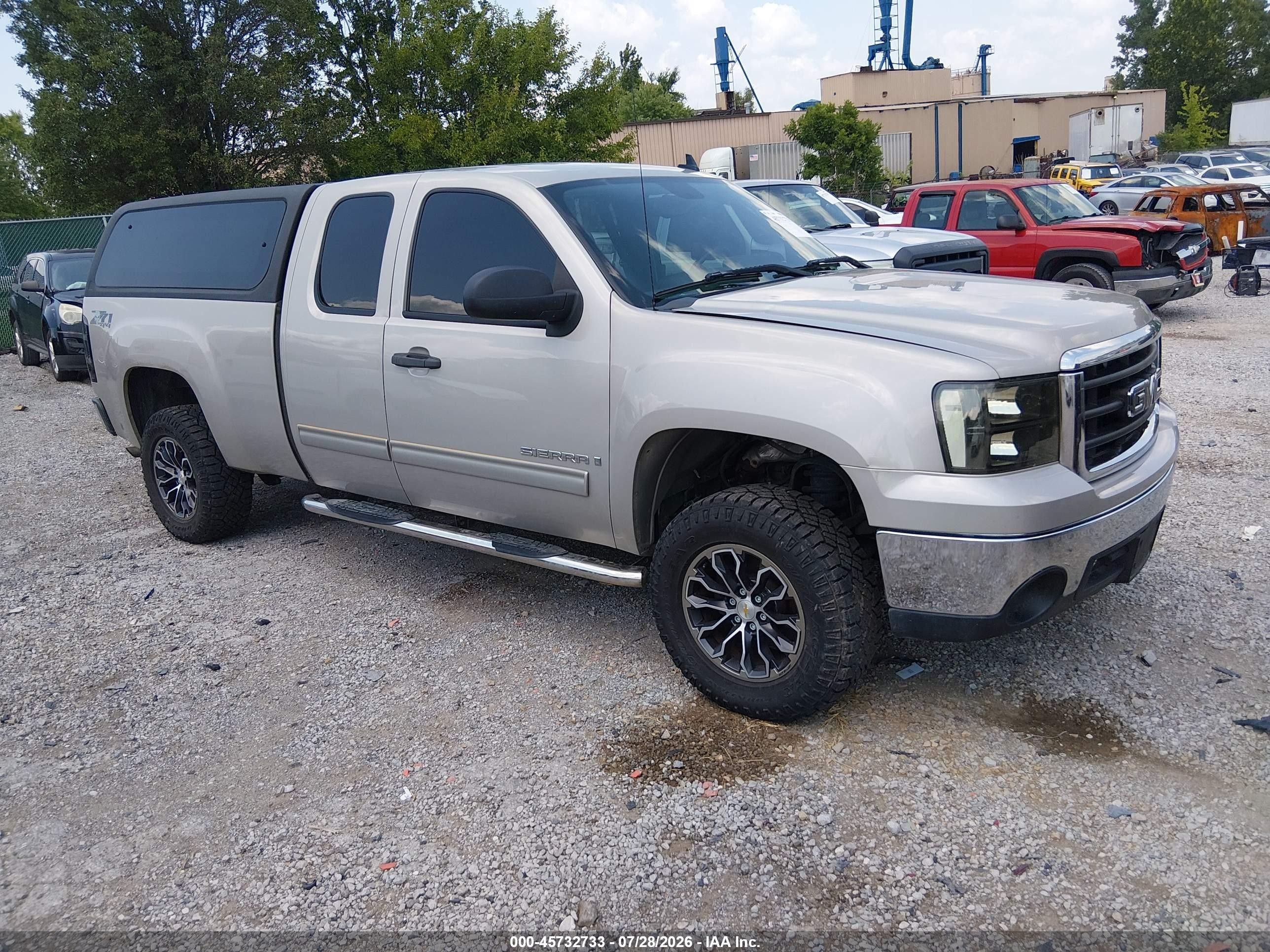 2008 Gmc Sierra 1500 Sle1 Tan vin: 1GTEK19078Z160487