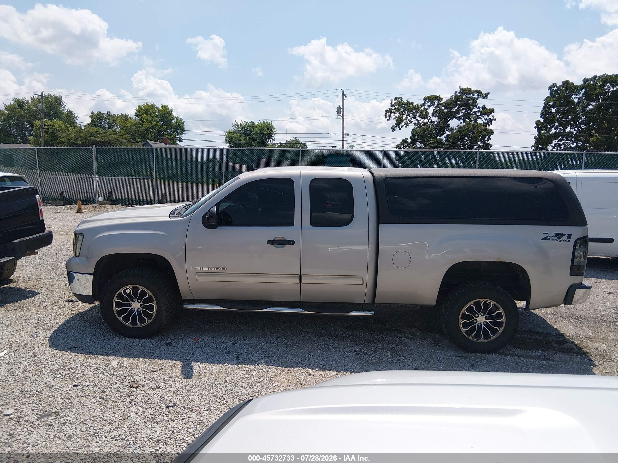 2008 Gmc Sierra 1500 Sle1 Tan vin: 1GTEK19078Z160487