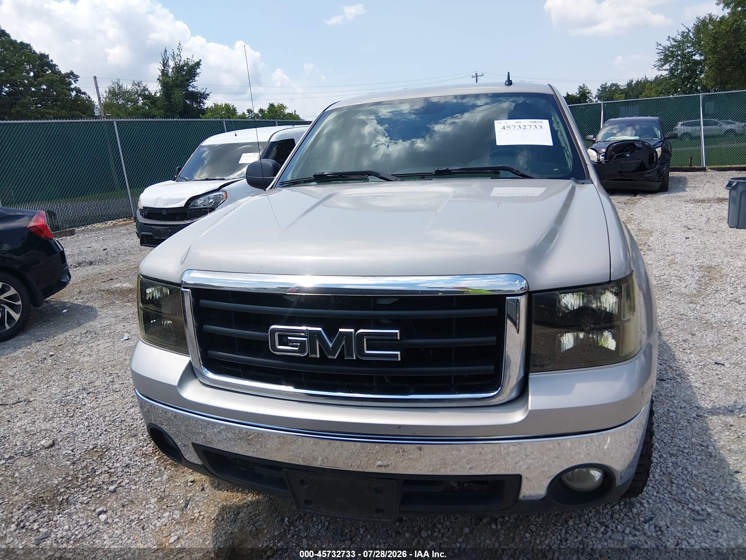 2008 Gmc Sierra 1500 Sle1 Tan vin: 1GTEK19078Z160487
