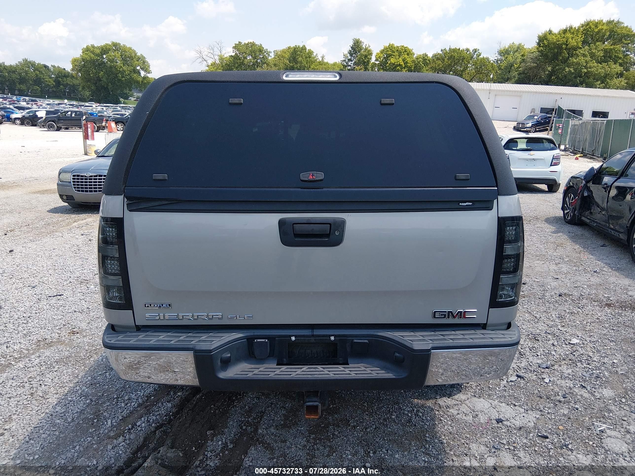 2008 Gmc Sierra 1500 Sle1 Tan vin: 1GTEK19078Z160487