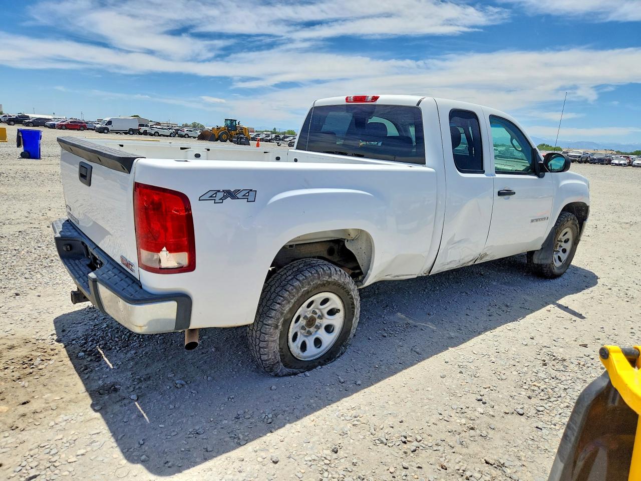 2009 Gmc Sierra K1500 White vin: 1GTEK19079Z170079
