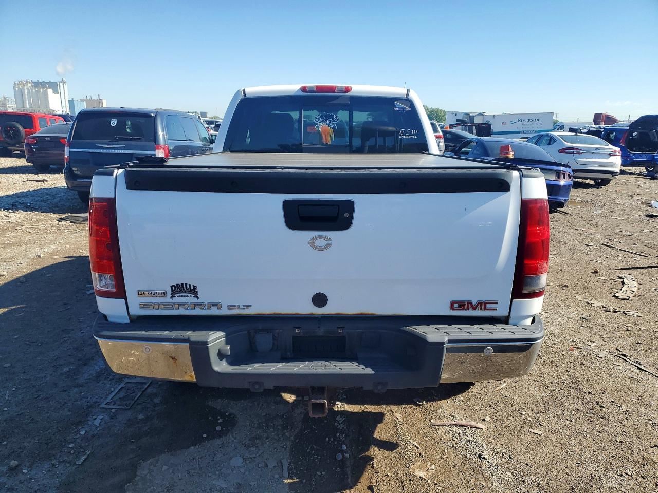 2008 Gmc Sierra K1500 Белый vin: 1GTEK19098Z314424