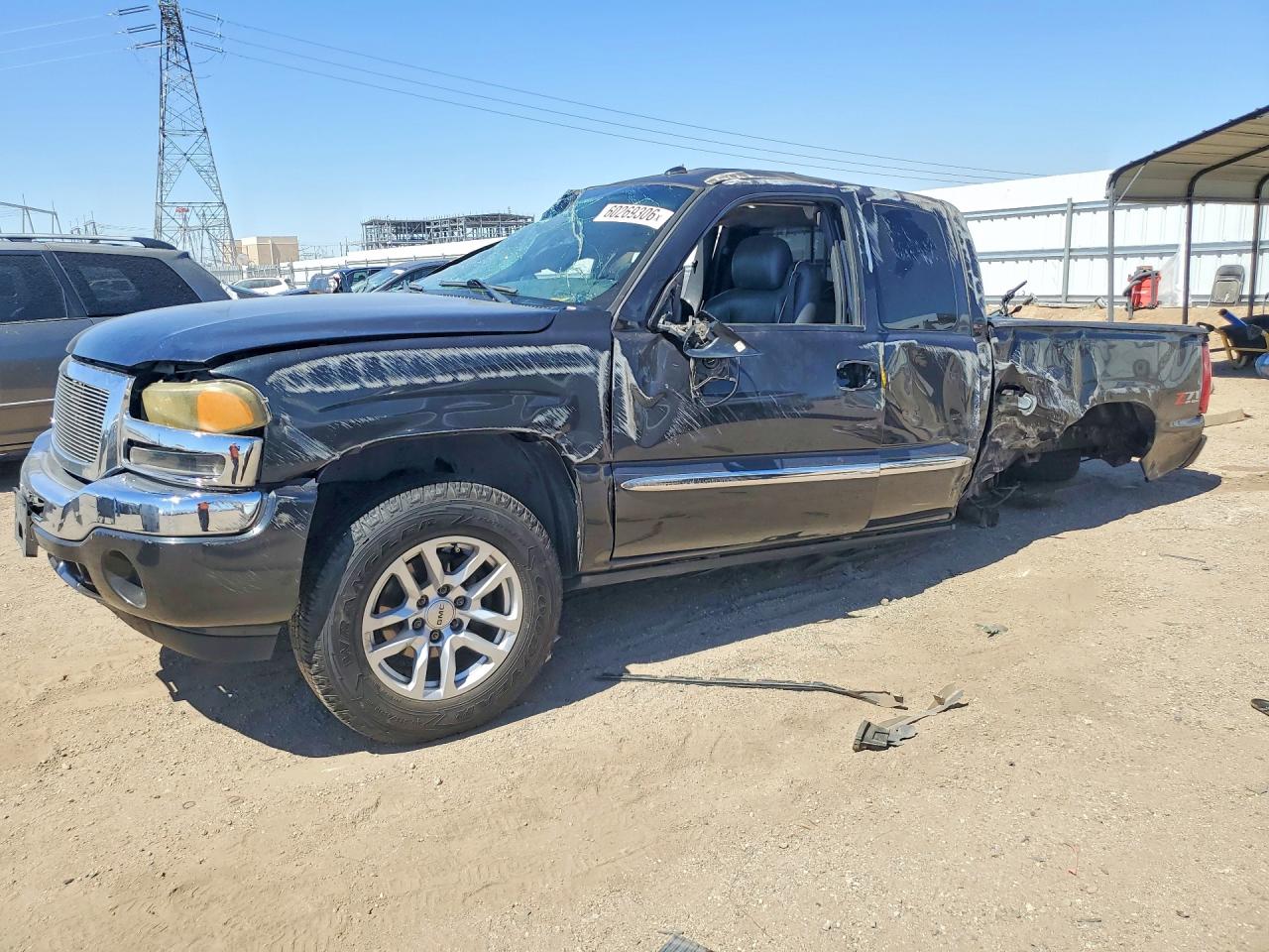 2005 Gmc New Sierra K1500 Black vin: 1GTEK19B05E216337