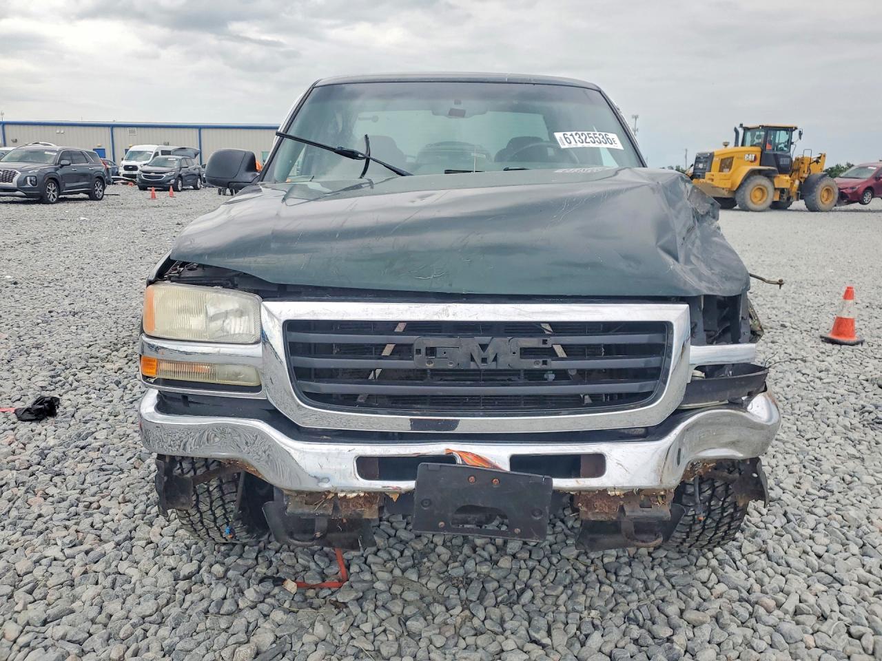 2005 Gmc New Sierra K1500 Green vin: 1GTEK19B25E167349