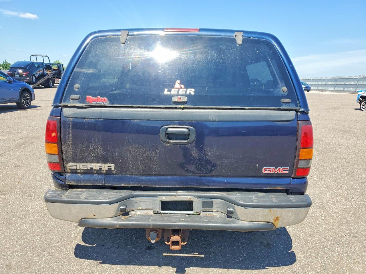 2005 Gmc Sierra Blue vin: 1GTEK19B35E226943