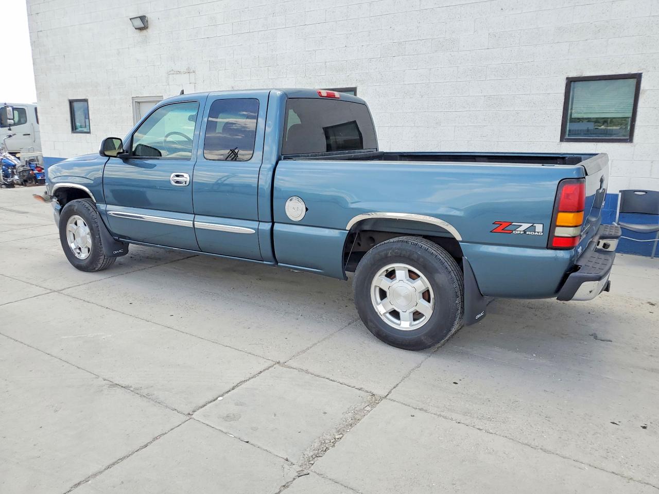 2006 Gmc New Sierra K1500 Blue vin: 1GTEK19B46Z173356