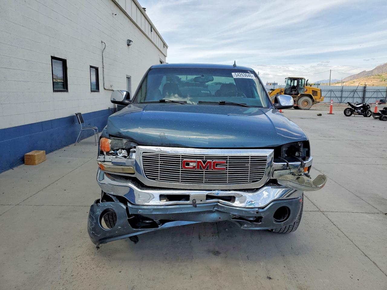 2006 Gmc New Sierra K1500 Blue vin: 1GTEK19B46Z173356