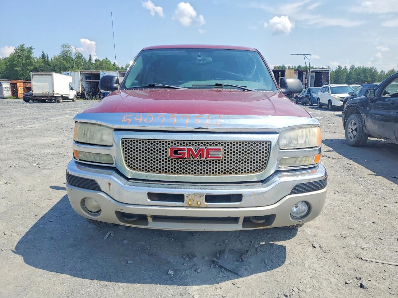 2005 Gmc New Sierra K1500 Burgundy vin: 1GTEK19B55Z296744