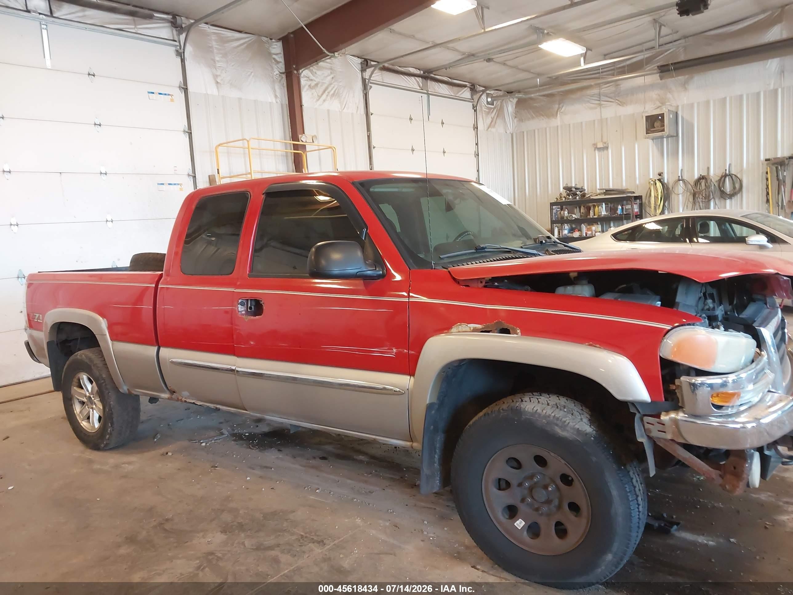 2005 Gmc Sierra 1500 Sle/slt/work Truck Красный vin: 1GTEK19B65Z153219