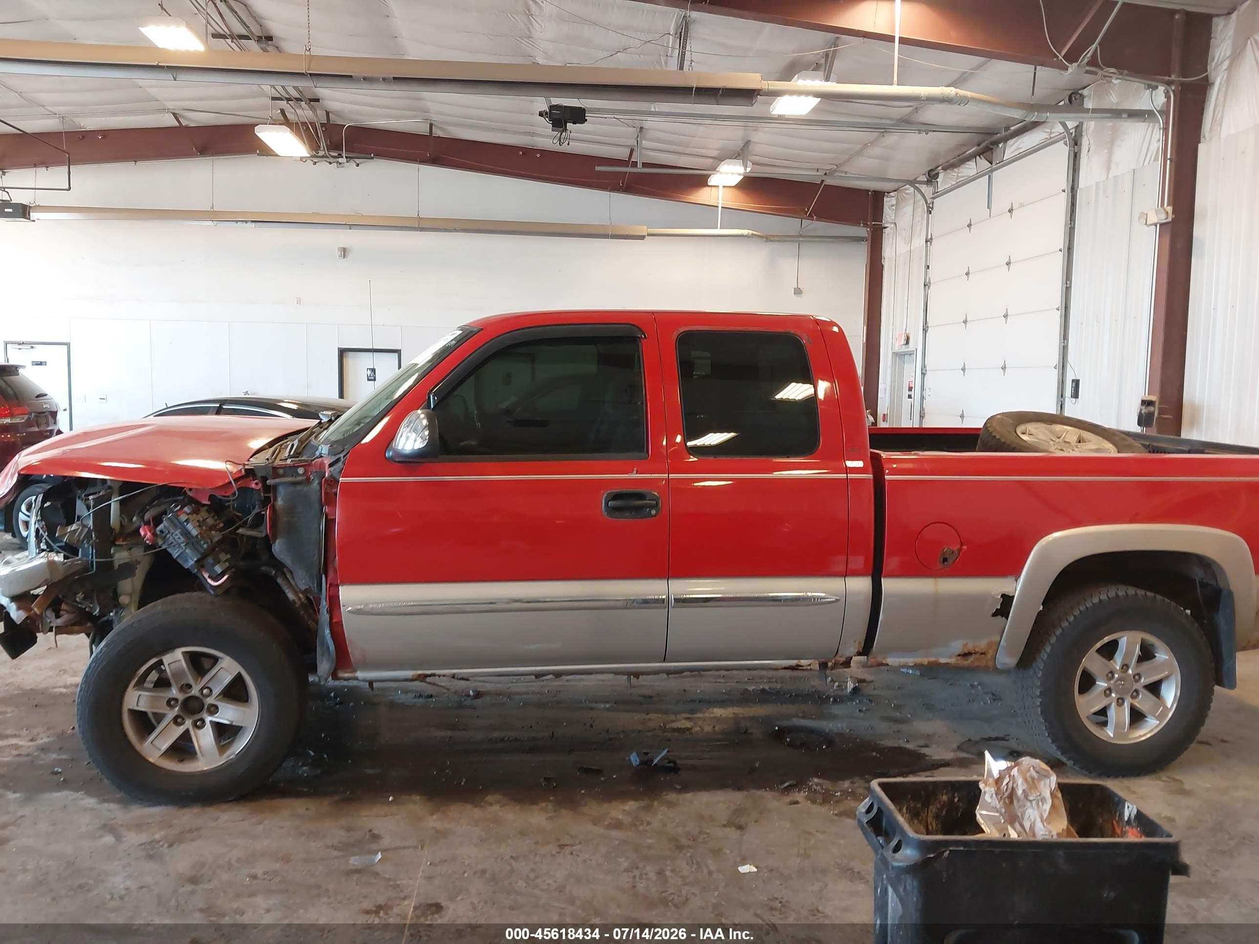 2005 Gmc Sierra 1500 Sle/slt/work Truck Красный vin: 1GTEK19B65Z153219