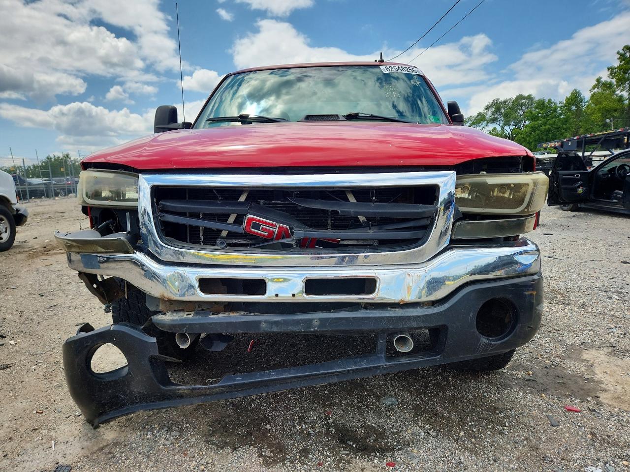 2006 Gmc New Sierra K1500 Red vin: 1GTEK19B66Z232875
