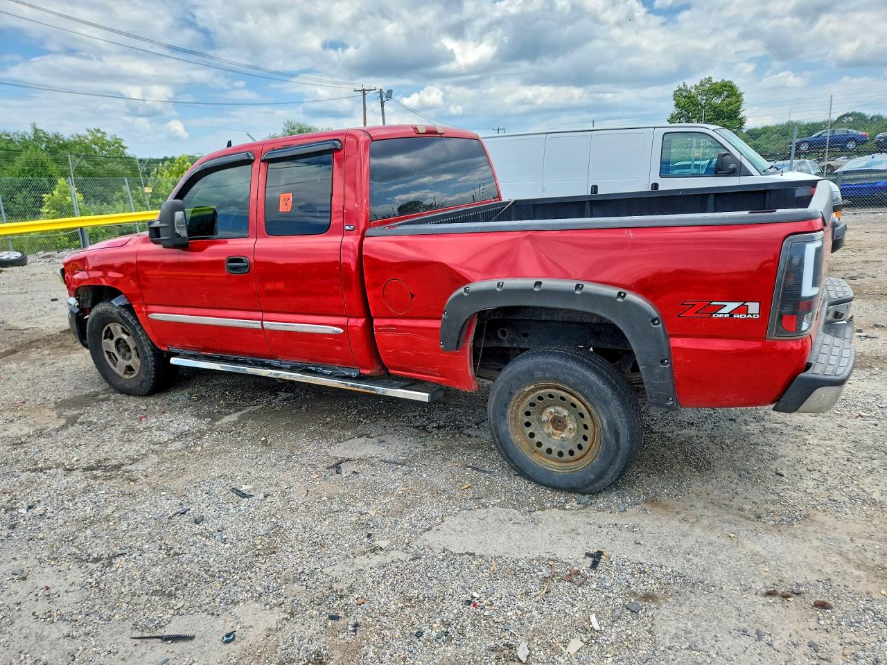 2006 Gmc New Sierra K1500 Red vin: 1GTEK19B66Z232875