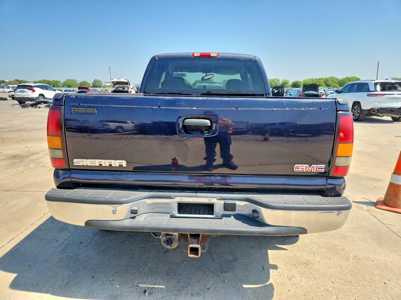 2006 Gmc New Sierra K1500 Blue vin: 1GTEK19B76E236361