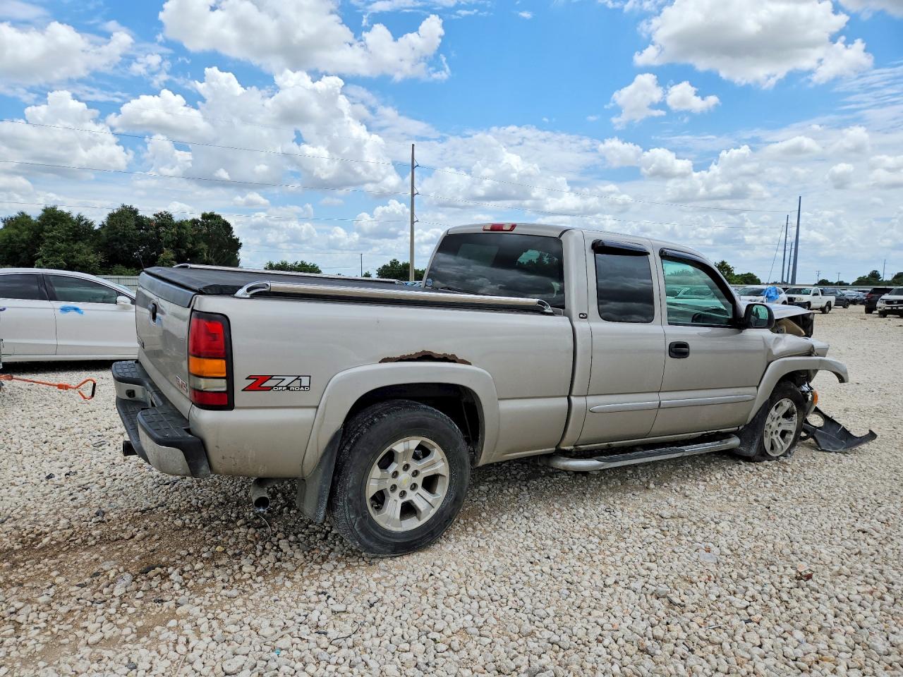 2006 Gmc Sierra K1500 Gray vin: 1GTEK19B86Z175076