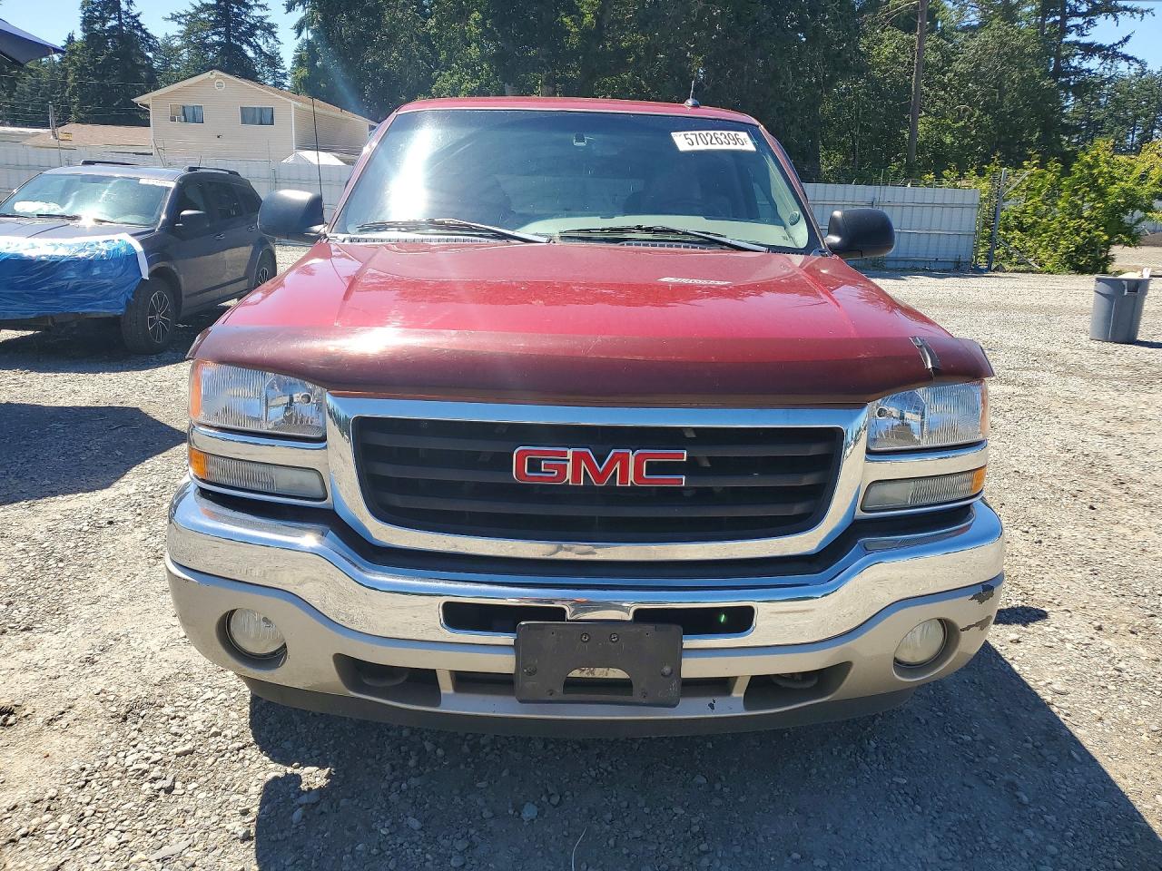 2005 Gmc New Sierra K1500 Burgundy vin: 1GTEK19B95Z270633