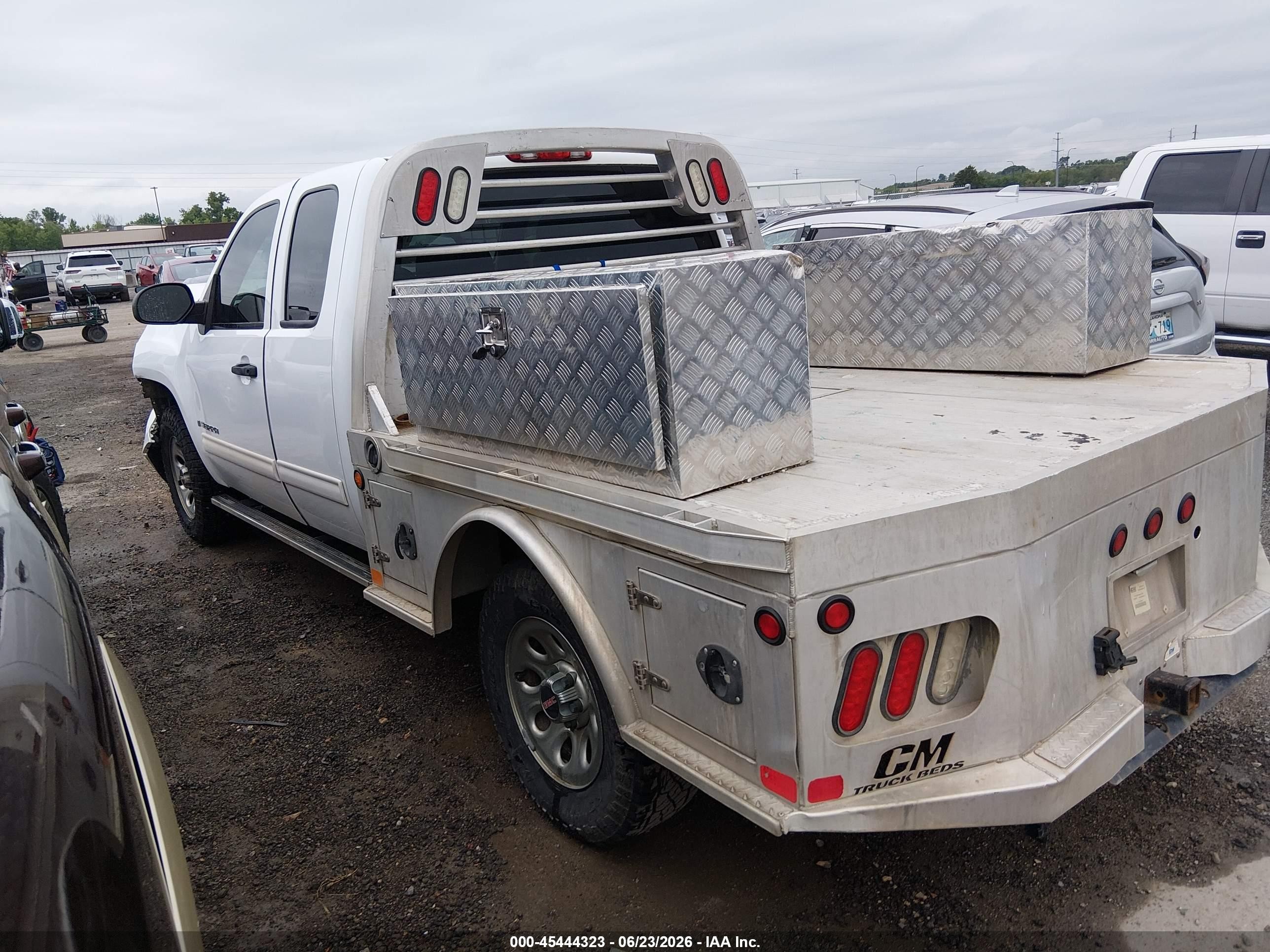2009 Gmc Sierra 1500 Sl Белый vin: 1GTEK19C09Z213364