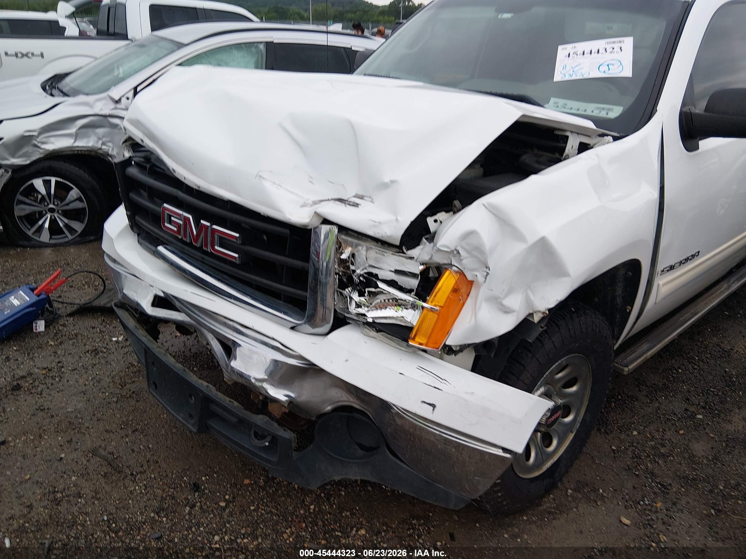 2009 Gmc Sierra 1500 Sl Белый vin: 1GTEK19C09Z213364