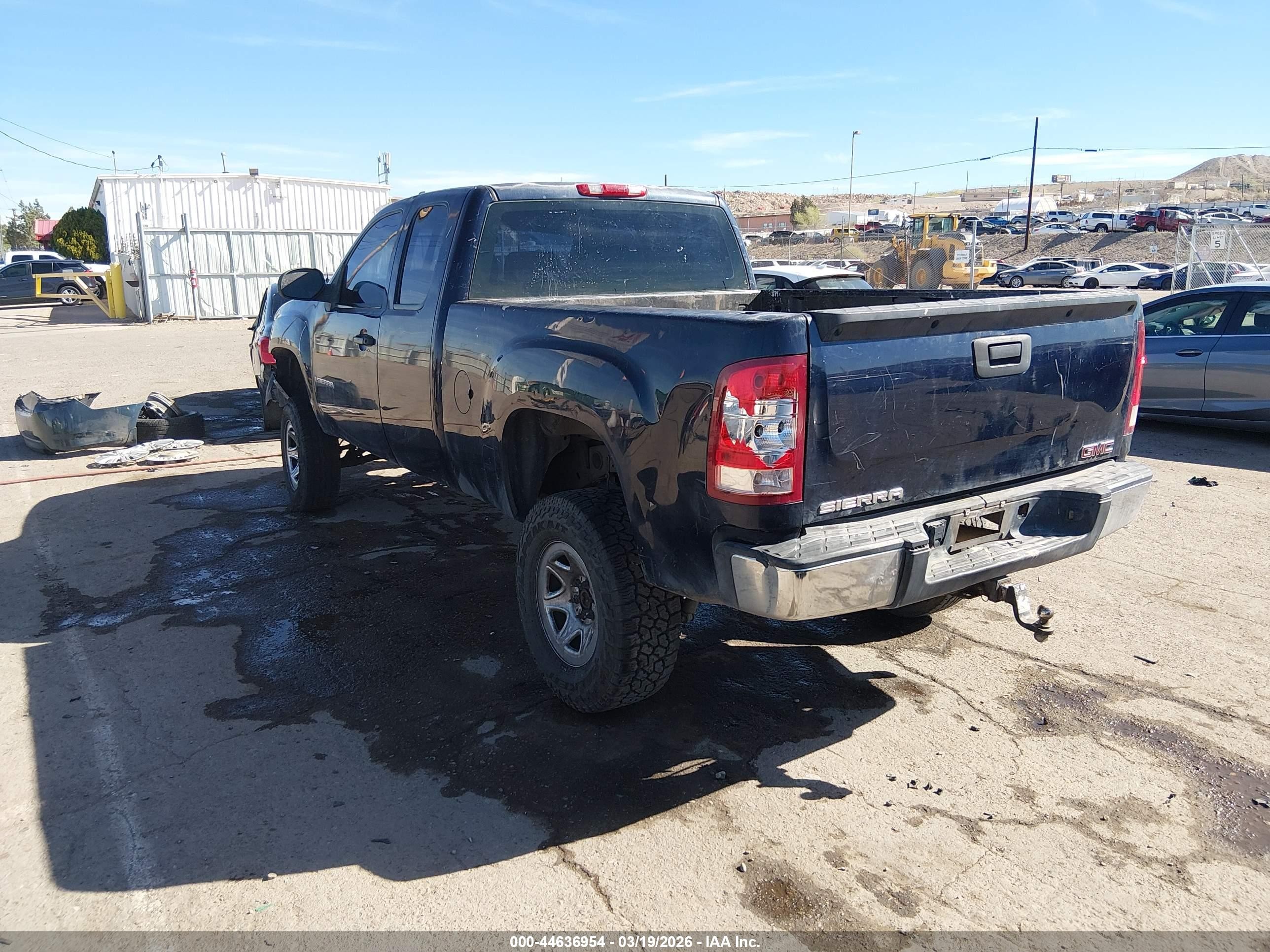 2008 Gmc Sierra 1500 Work Truck Синий vin: 1GTEK19C18Z201755