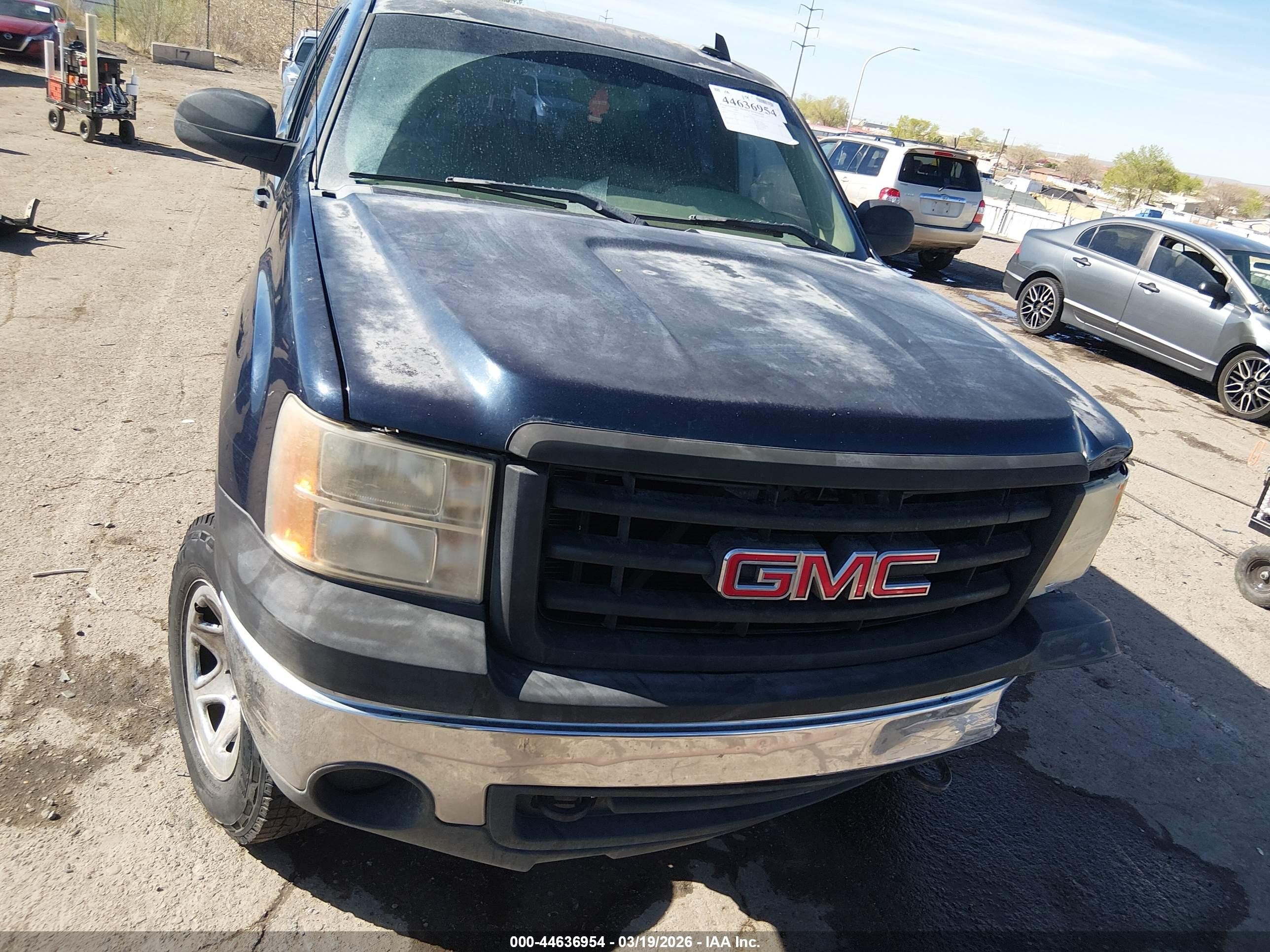 2008 Gmc Sierra 1500 Work Truck Синий vin: 1GTEK19C18Z201755