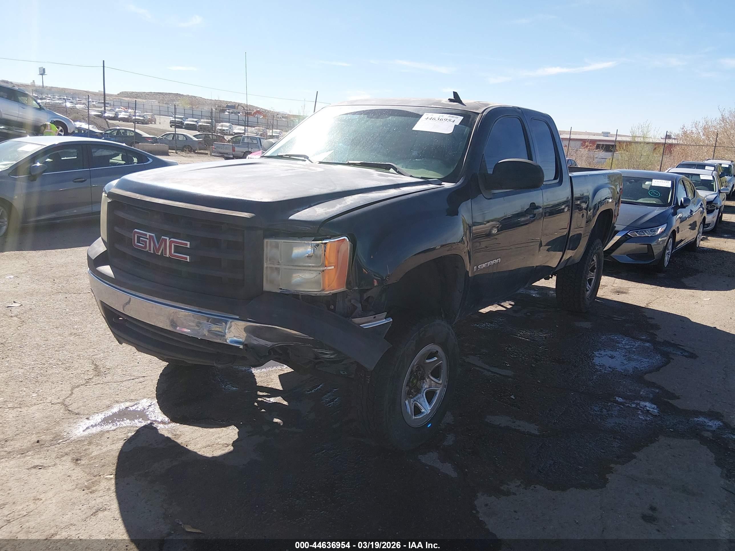 2008 Gmc Sierra 1500 Work Truck Синий vin: 1GTEK19C18Z201755