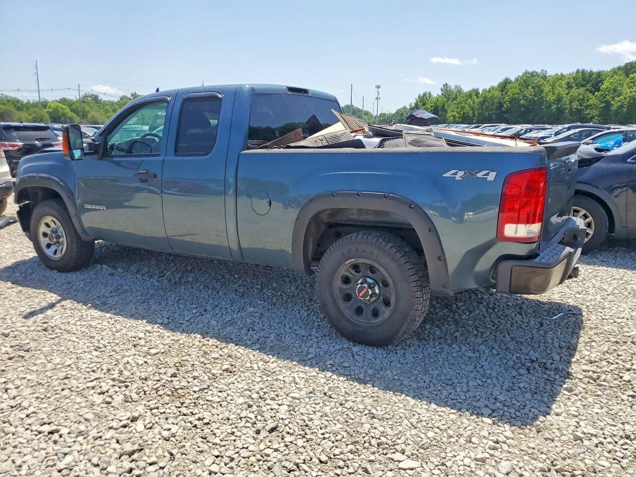 2009 Gmc Sierra K1500 Blue vin: 1GTEK19C29Z280421