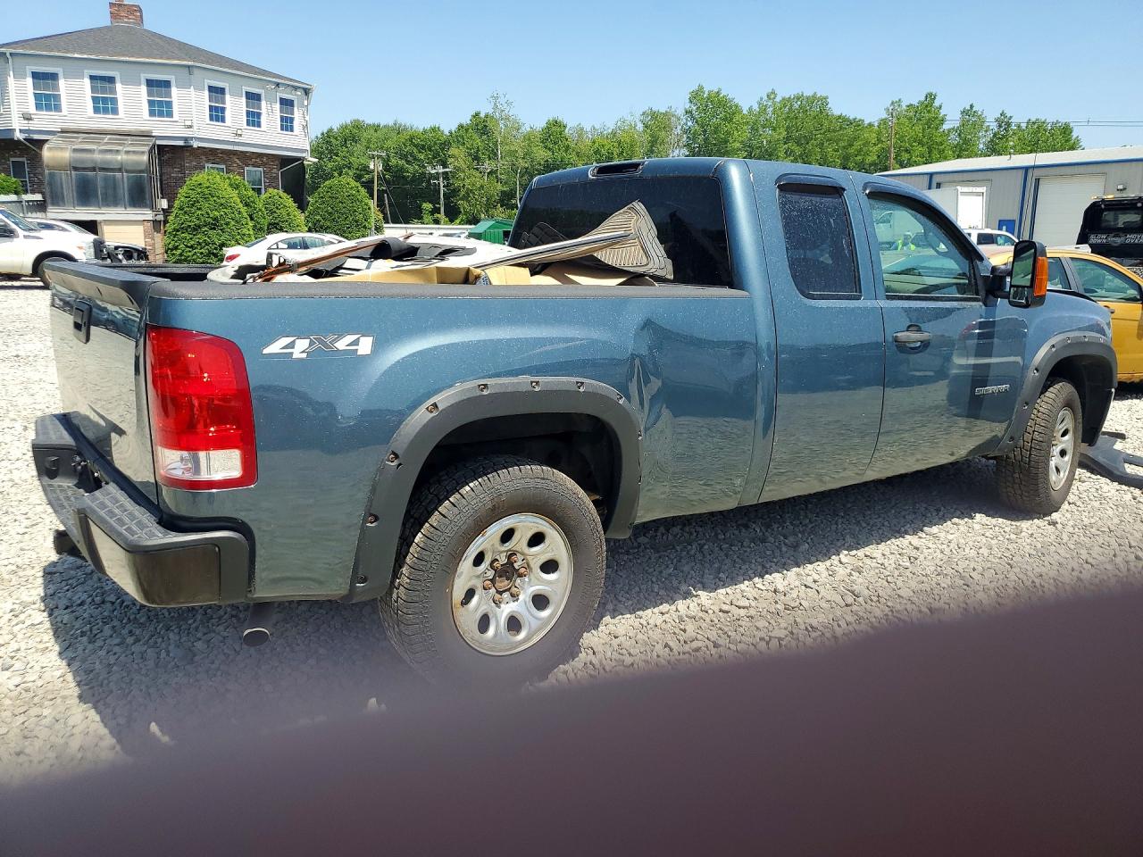 2009 Gmc Sierra K1500 Blue vin: 1GTEK19C29Z280421