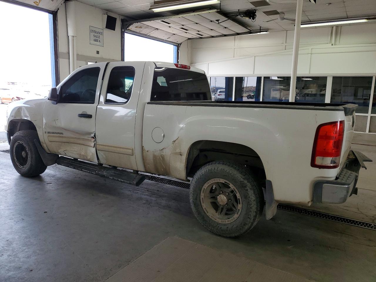 2009 Gmc Sierra K1500 White vin: 1GTEK19C69Z249799
