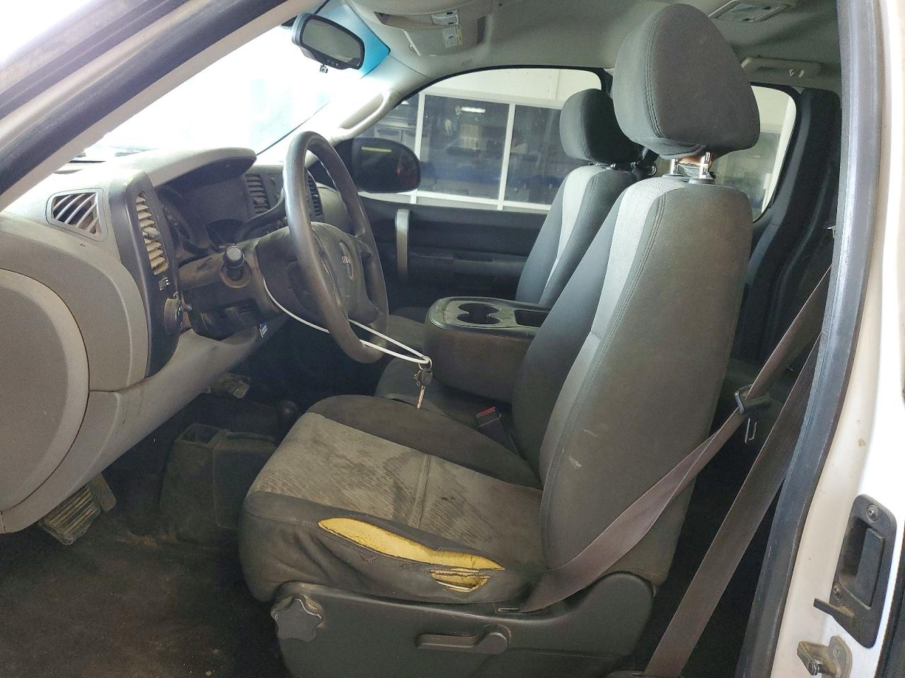 2009 Gmc Sierra K1500 White vin: 1GTEK19C69Z249799