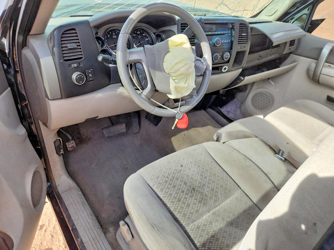 2007 Gmc New Sierra K1500 Черный vin: 1GTEK19J17Z586568